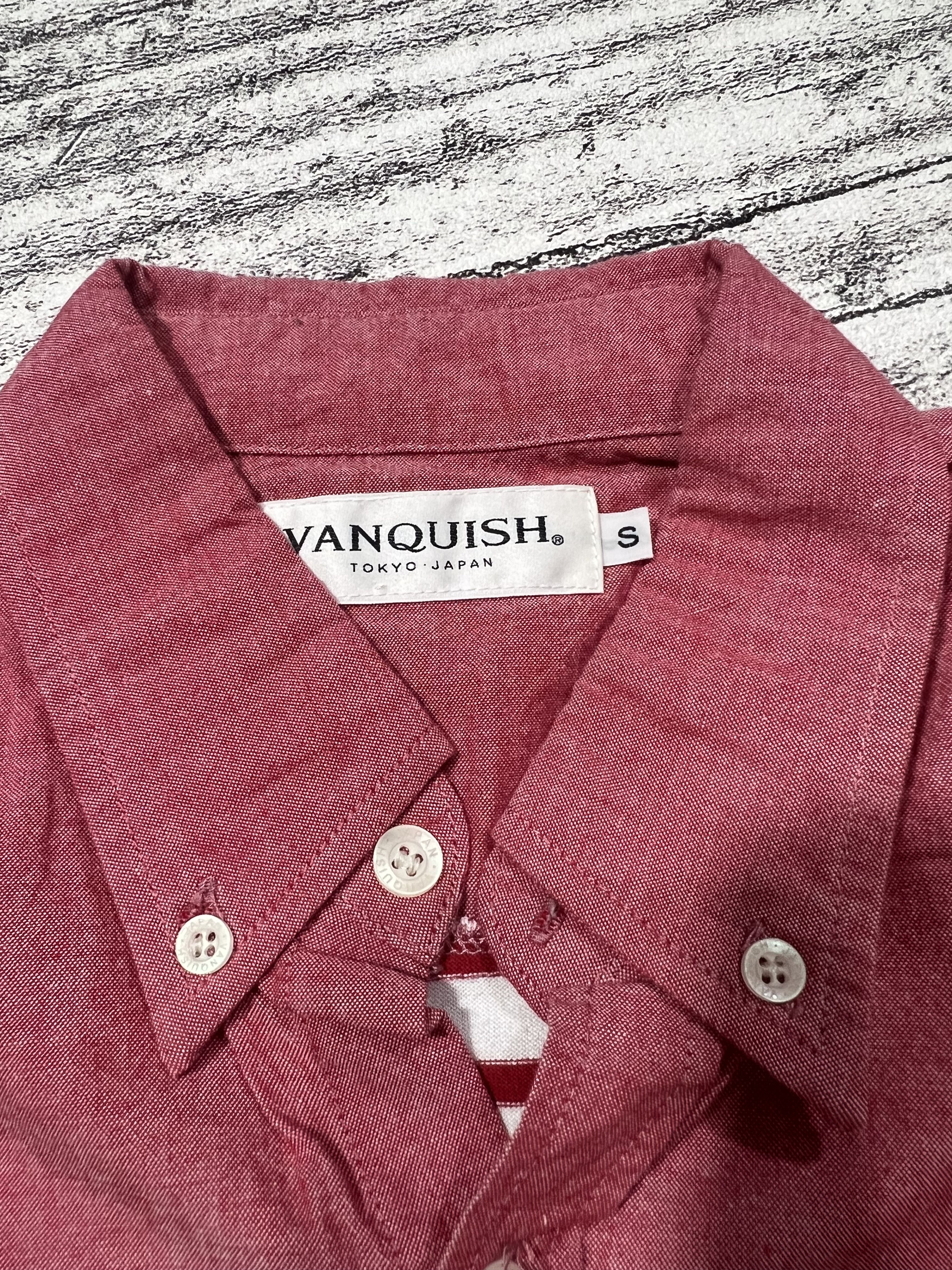 Vanquish 2000s Archival Vanquish Stripe Knit Hybrid Shirt Size US S / EU 44-46 / 1 - 5 Thumbnail