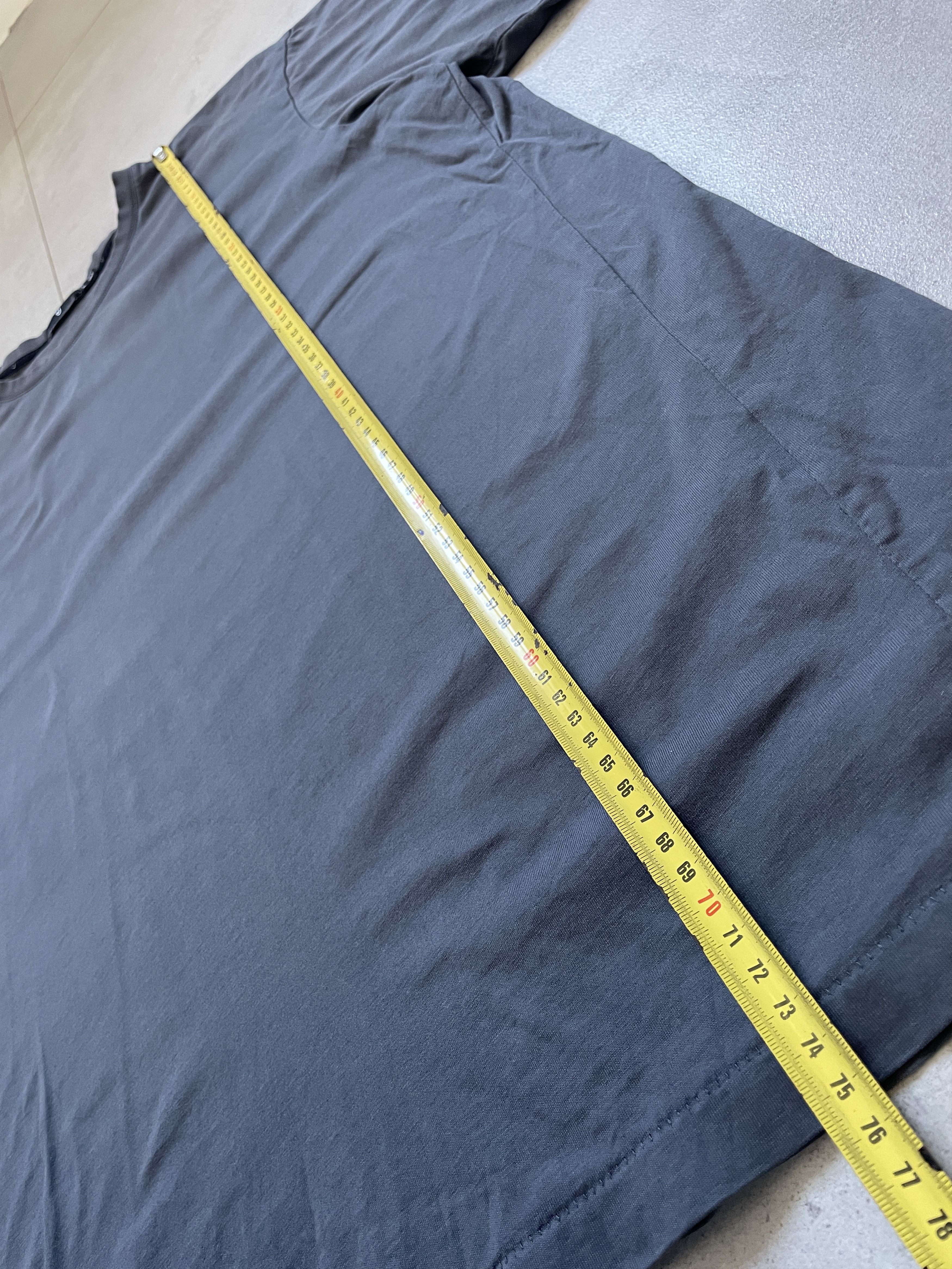 Jil Sander × Uniqlo JIL SANDER X UNIQLO GRAY BASIC BLANK TEE Size US L / EU 52-54 / 3 - 4 Thumbnail