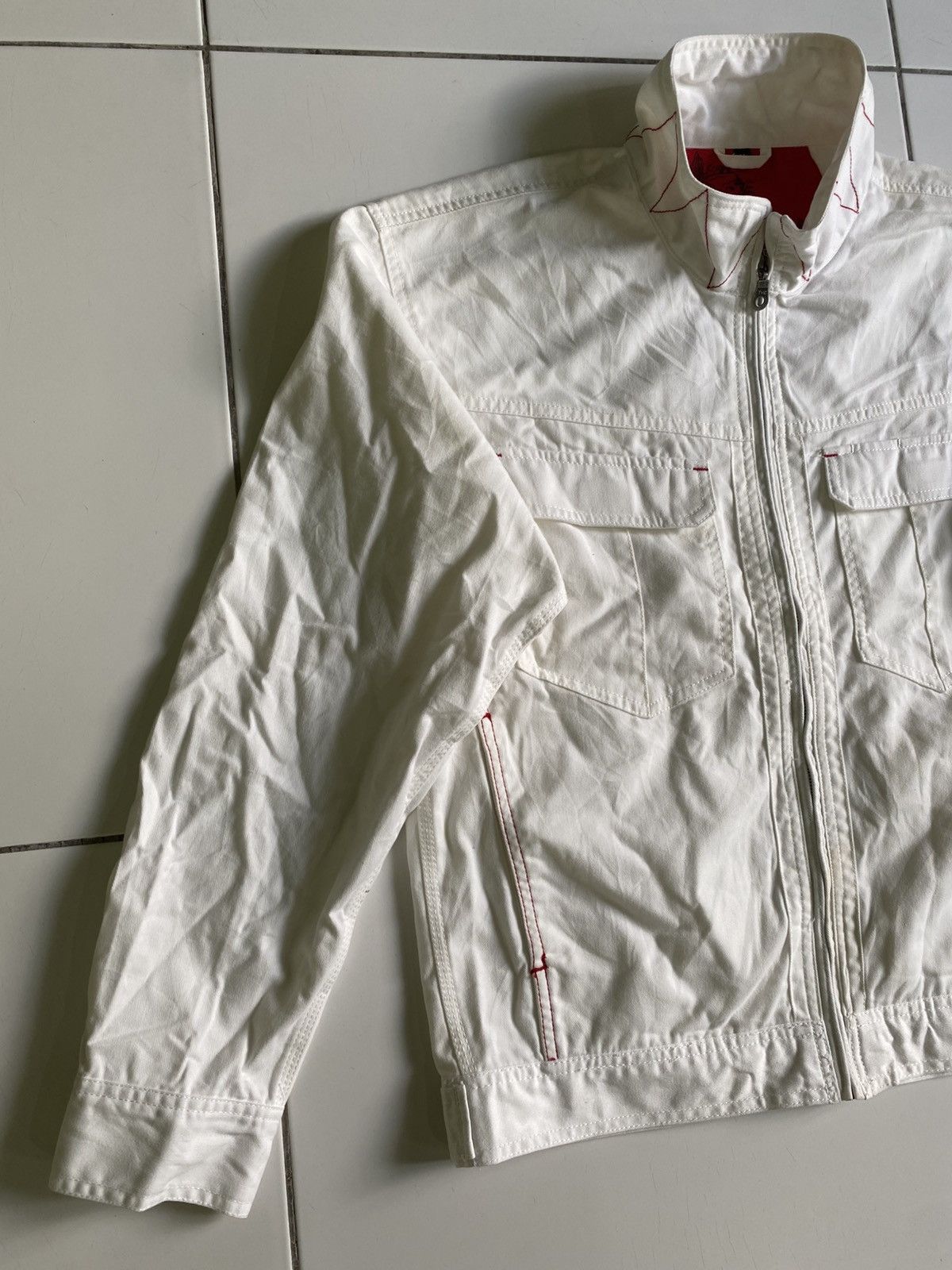 Japanese Brand Vintage 80s koi Souvenir Work Style Jacket Size US XL / EU 56 / 4 - 2 Thumbnail