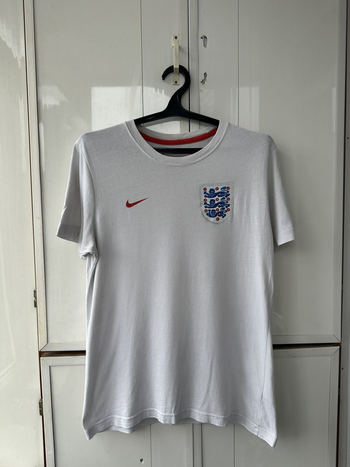 Nike × Vintage Vintage Nike T-shirt England Soccer Style Size US L / EU 52-54 / 3 - 1 Thumbnail