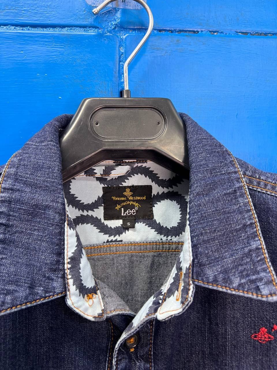 Lee × Vivienne Westwood Vivienne Westwood X Lee Denim Shirt Buttons Long Sleeve Men Size US S / EU 44-46 / 1 - 10 Thumbnail