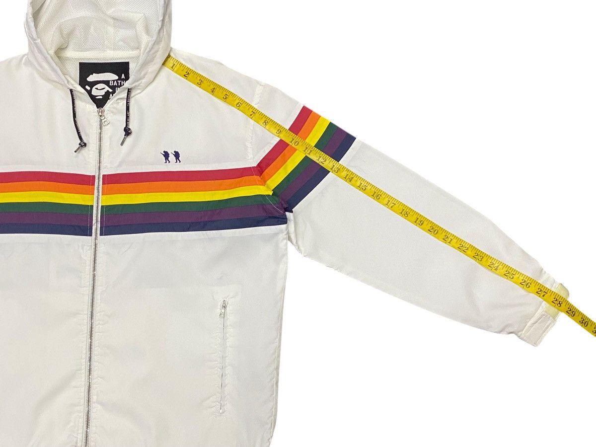 Bape Vintage A Bathing Ape Footsoldier Rainbow Hoodie Jacket Size US S / EU 44-46 / 1 - 23 Thumbnail