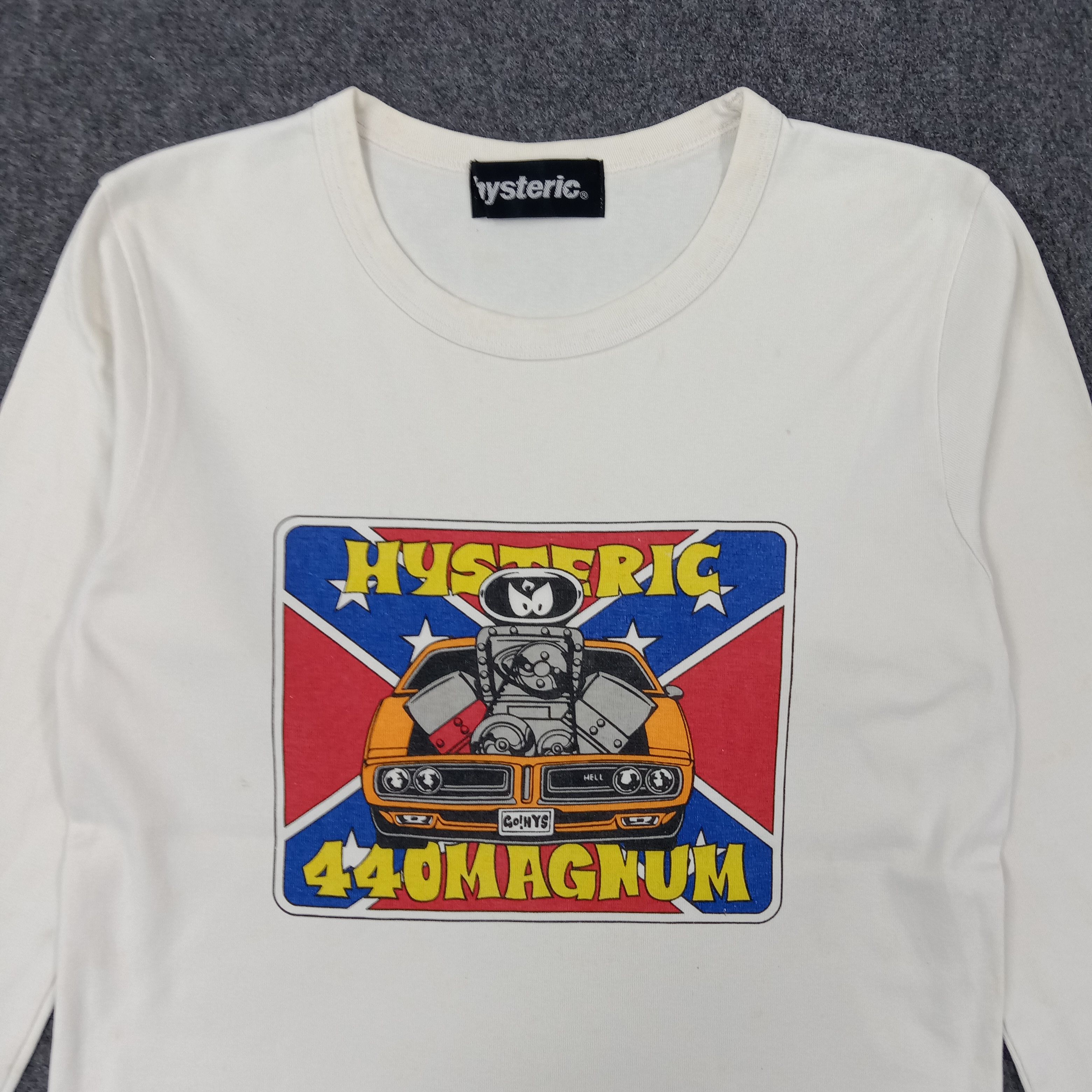 Hysteric Glamour × Japanese Brand × Vintage Hysteric Glamour 440 Magnum Japanese Brand Tshirt Size US S / EU 44-46 / 1 - 2 Thumbnail