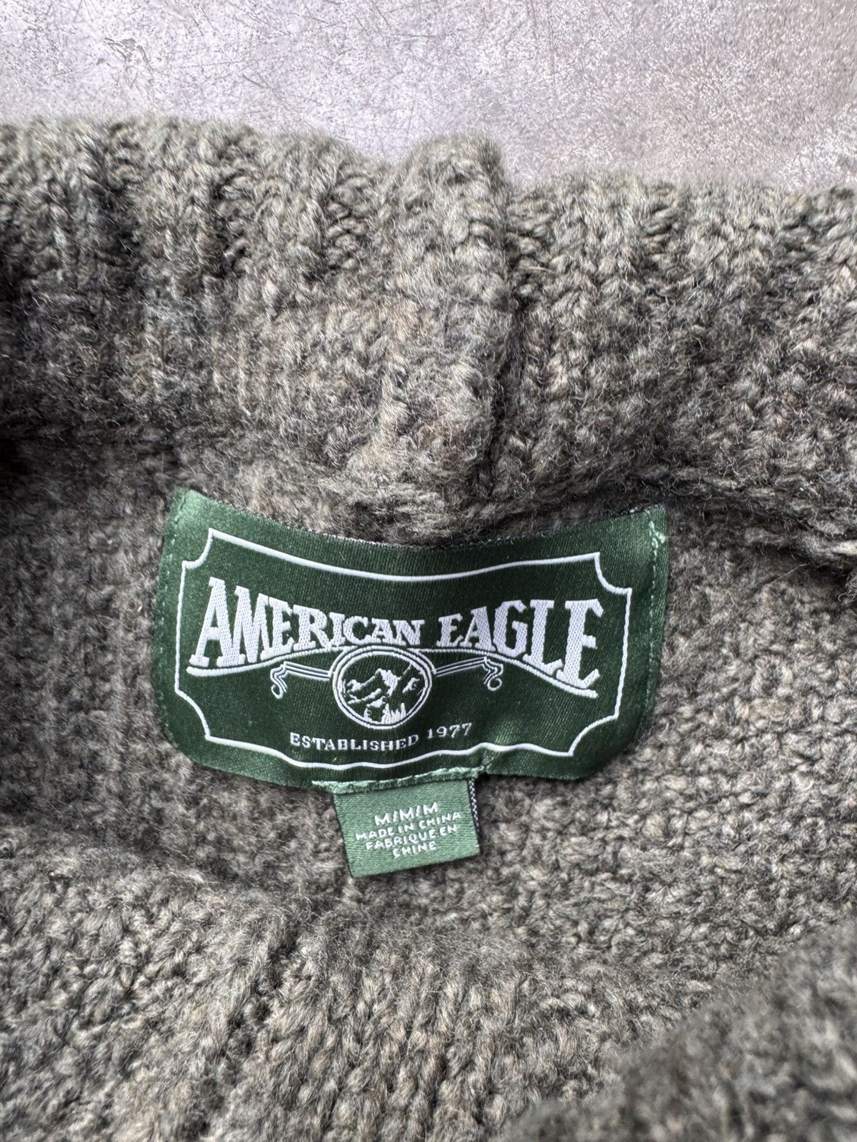 American Eagle Outfitters × Vintage Vintage 2000’s American Eagle Outfitters Mock-neck Sweater Size US M / EU 48-50 / 2 - 4 Thumbnail