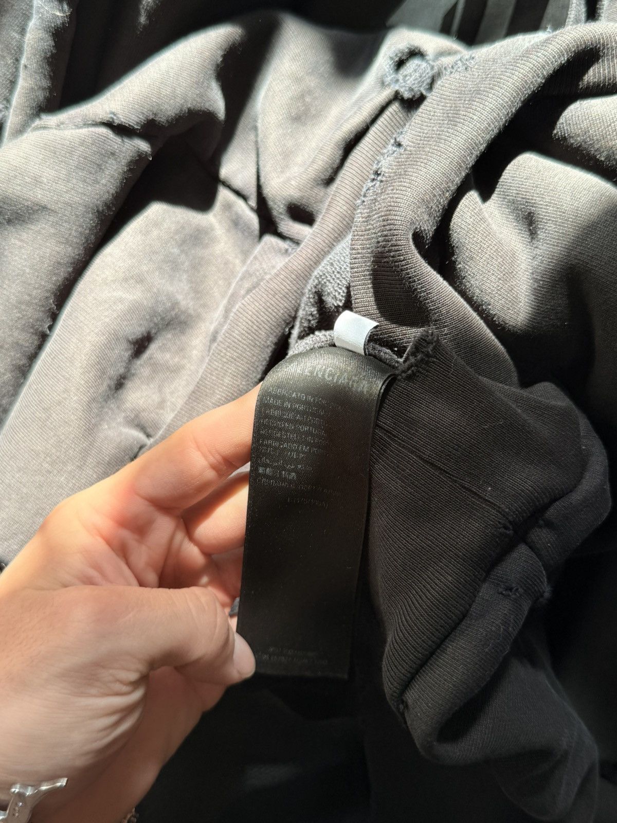 Balenciaga New Balenciaga Nologo Hoodie Fall24’ Size US L / EU 52-54 / 3 - 11 Thumbnail