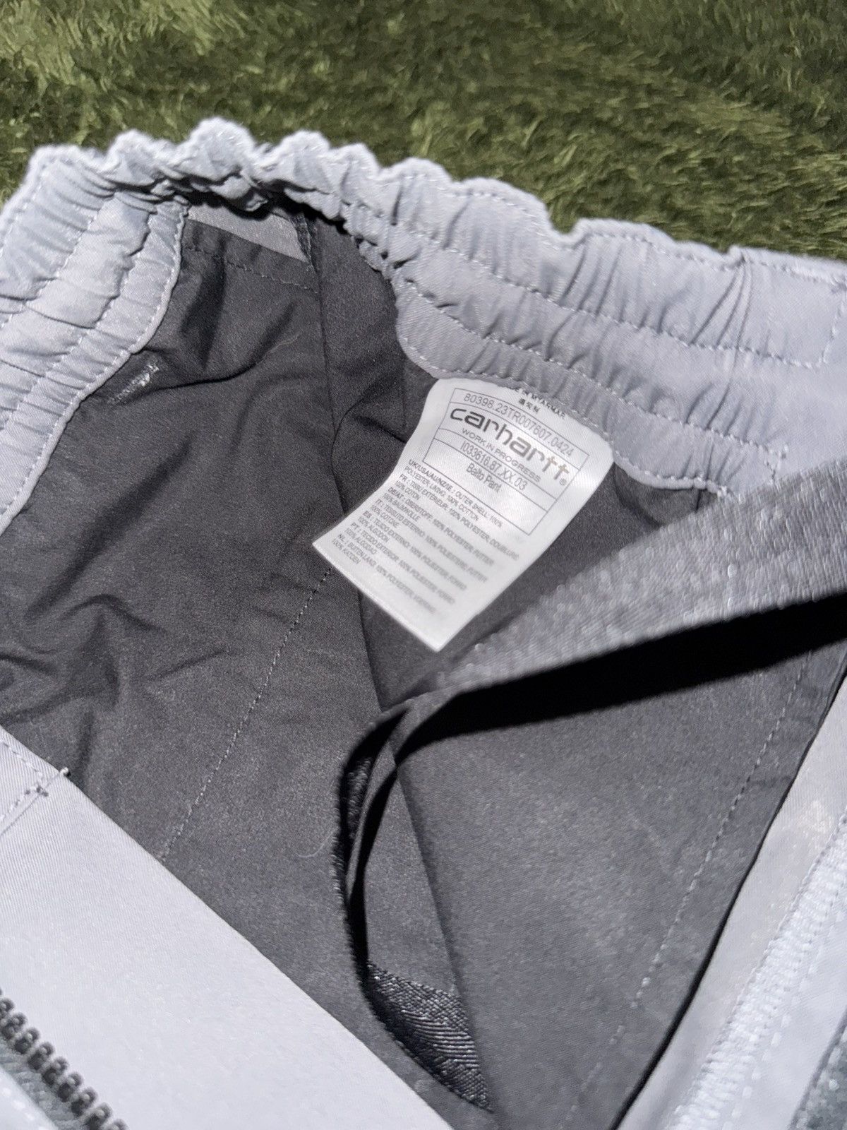 Carhartt Wip [S] Carhartt WIP Reflective Logo Balto Cargo Pants — Grey Size US 30 / EU 46 - 4 Thumbnail