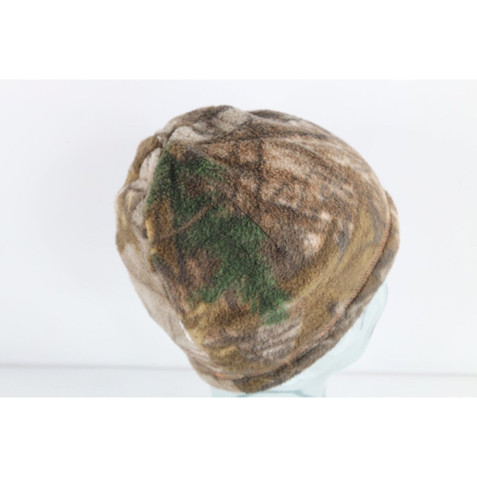Vintage Vintage 90s Reversible Camouflage Fleece Winter Beanie Size ONE SIZE - 4 Thumbnail