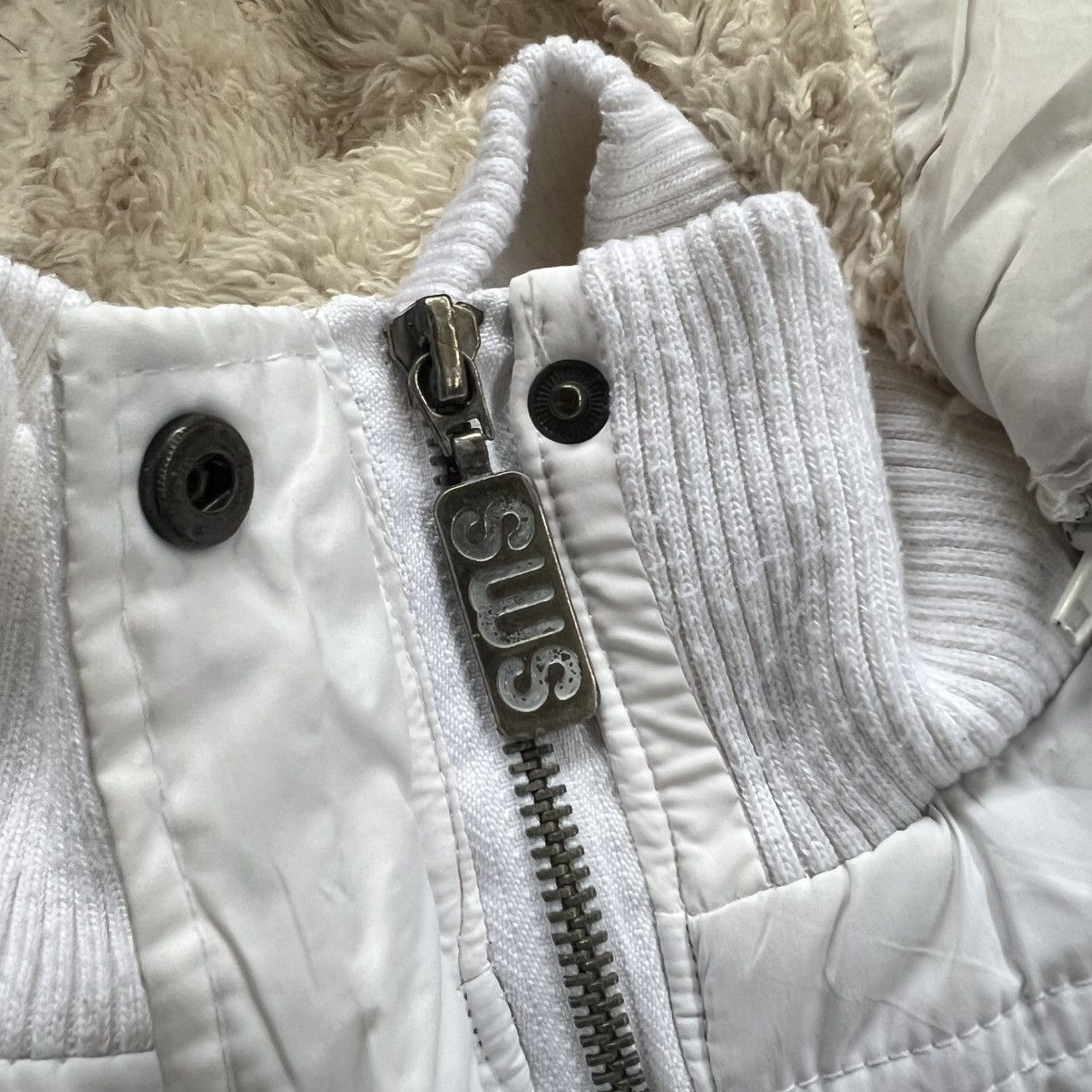 Hysteric Glamour 2000s SWS Hysteric Glamour Style Fur Hoodie Puffer Jacket Size S / US 4 / IT 40 - 5 Thumbnail