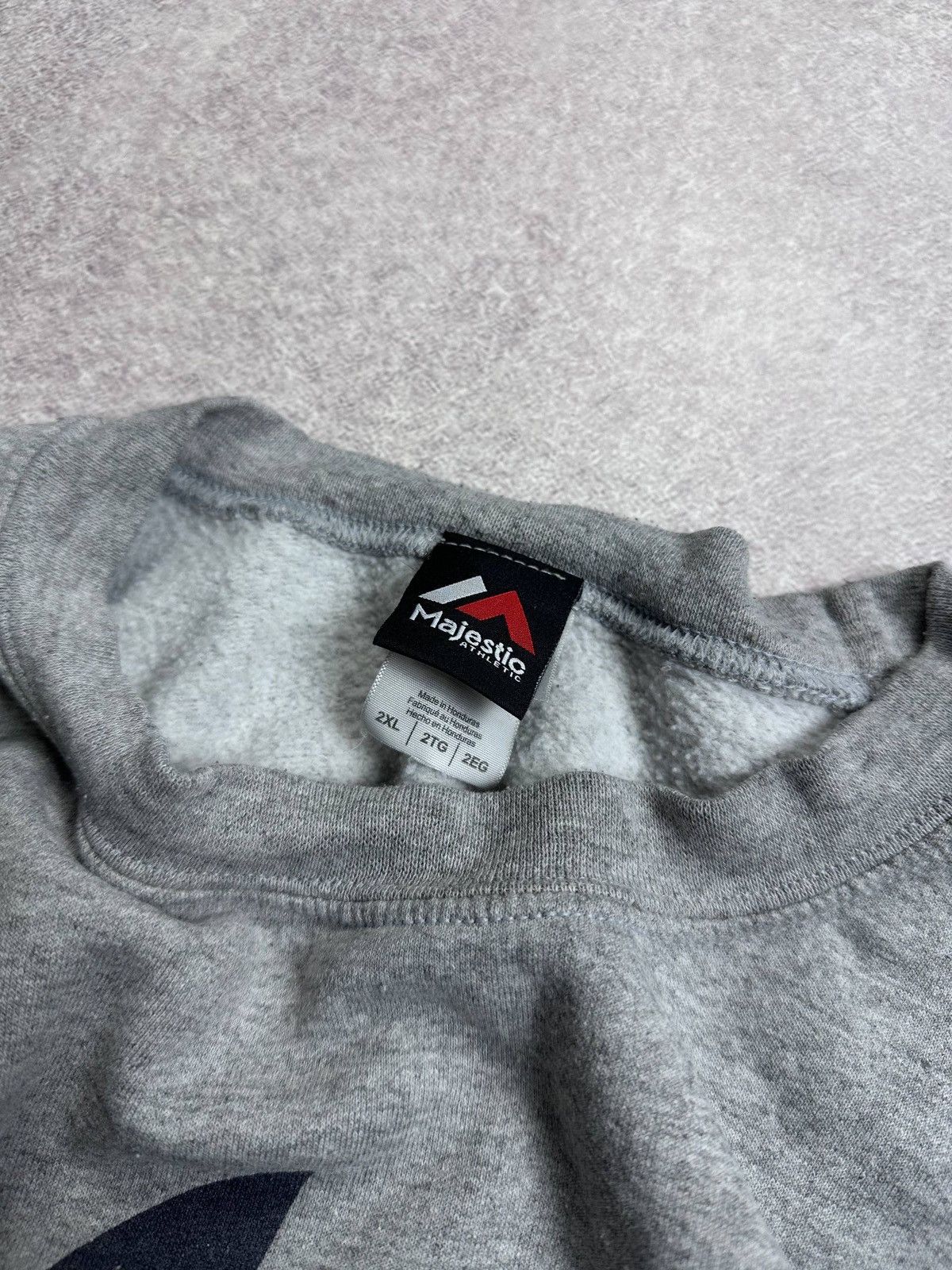 New York Yankees Vintage 90s NY Yankees Boxy Sweatshirt XXL Size US XXL / EU 58 / 5 - 5 Thumbnail