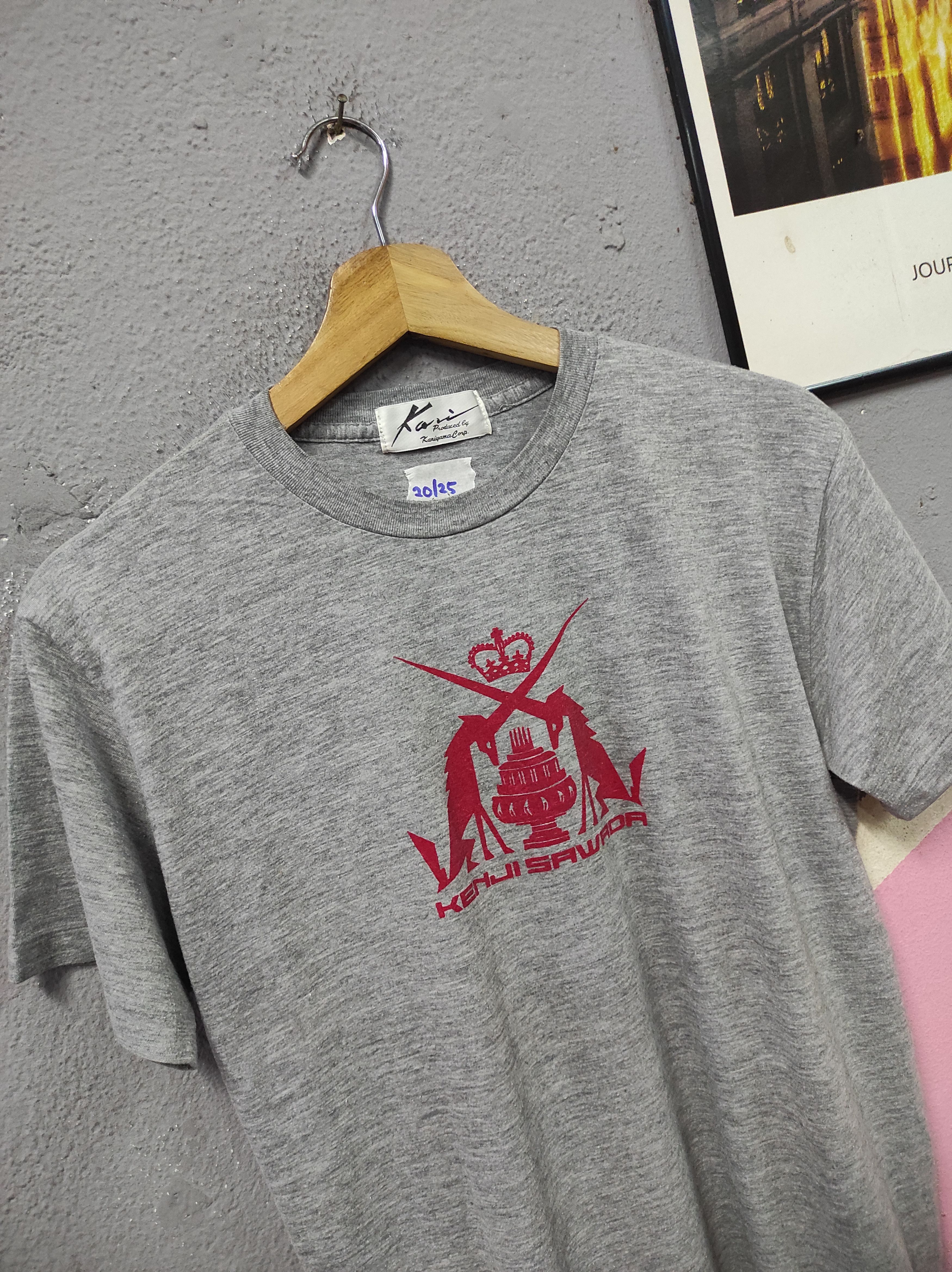 Band Tees VINTAGE 90'S KENJI SAWADA JAPAN TOUR 90 T-SHIRT Size US M / EU 48-50 / 2 - 3 Thumbnail