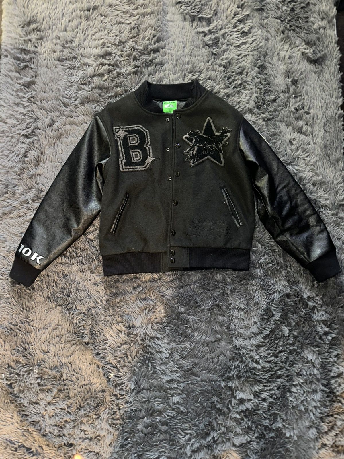 Other Blaxk Gentleman’s Club - Varsity Jacket Black Size US L / EU 52-54 / 3 - 1 Thumbnail