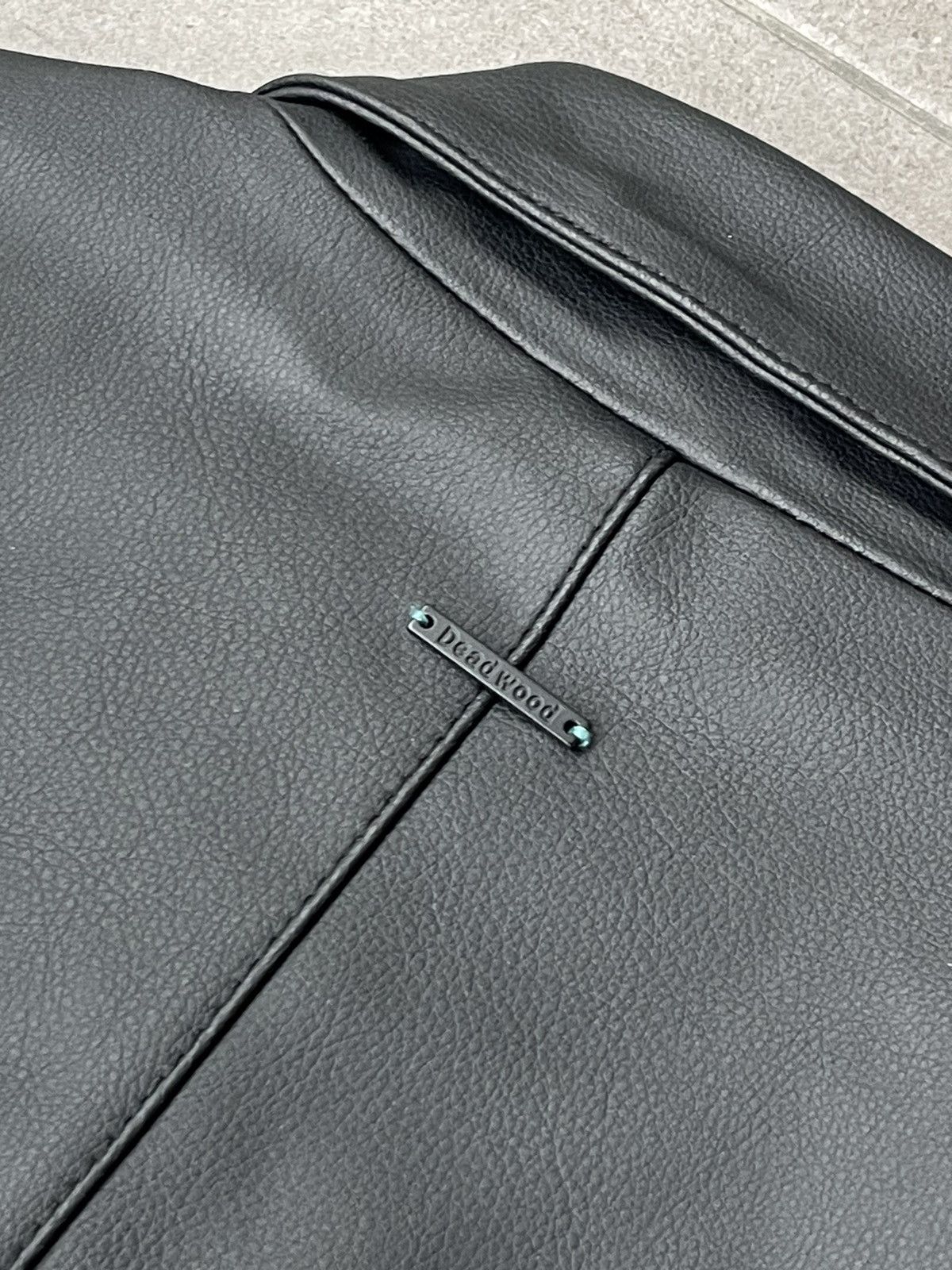 Deadwood !DS! FW23 Deadwood Vanian Cactus Black Leather Coat Size US M / EU 48-50 / 2 - 12 Thumbnail