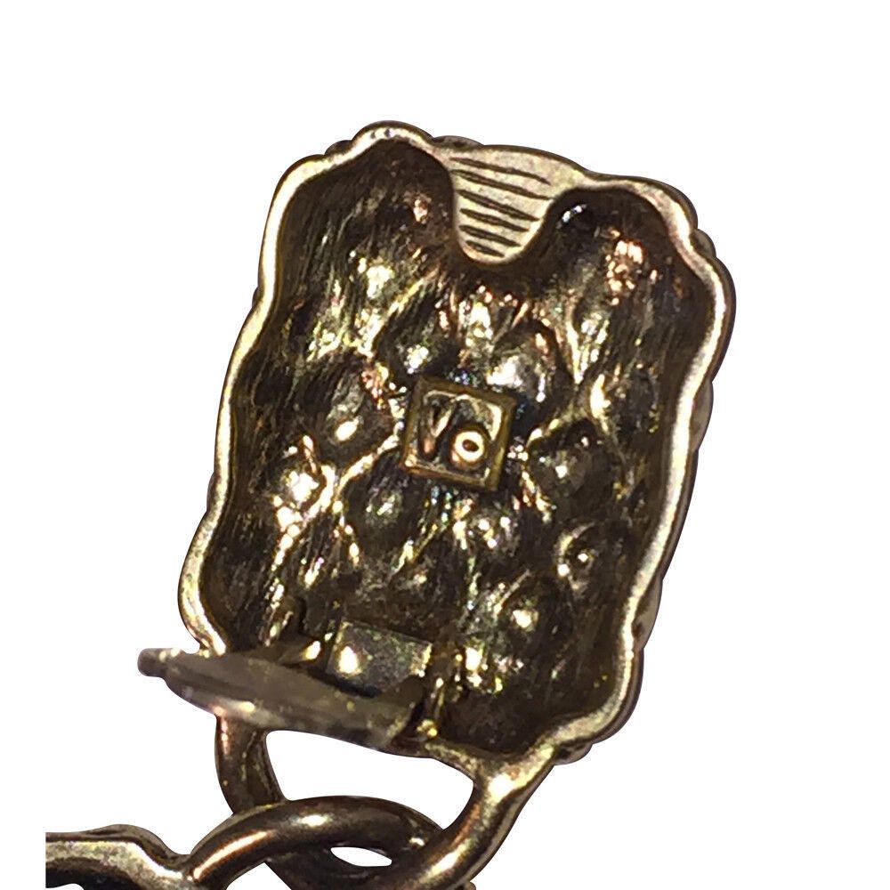 Valentino LesBernard for Valentino Simulated Black Onyx Basket Earring Size ONE SIZE - 5 Thumbnail