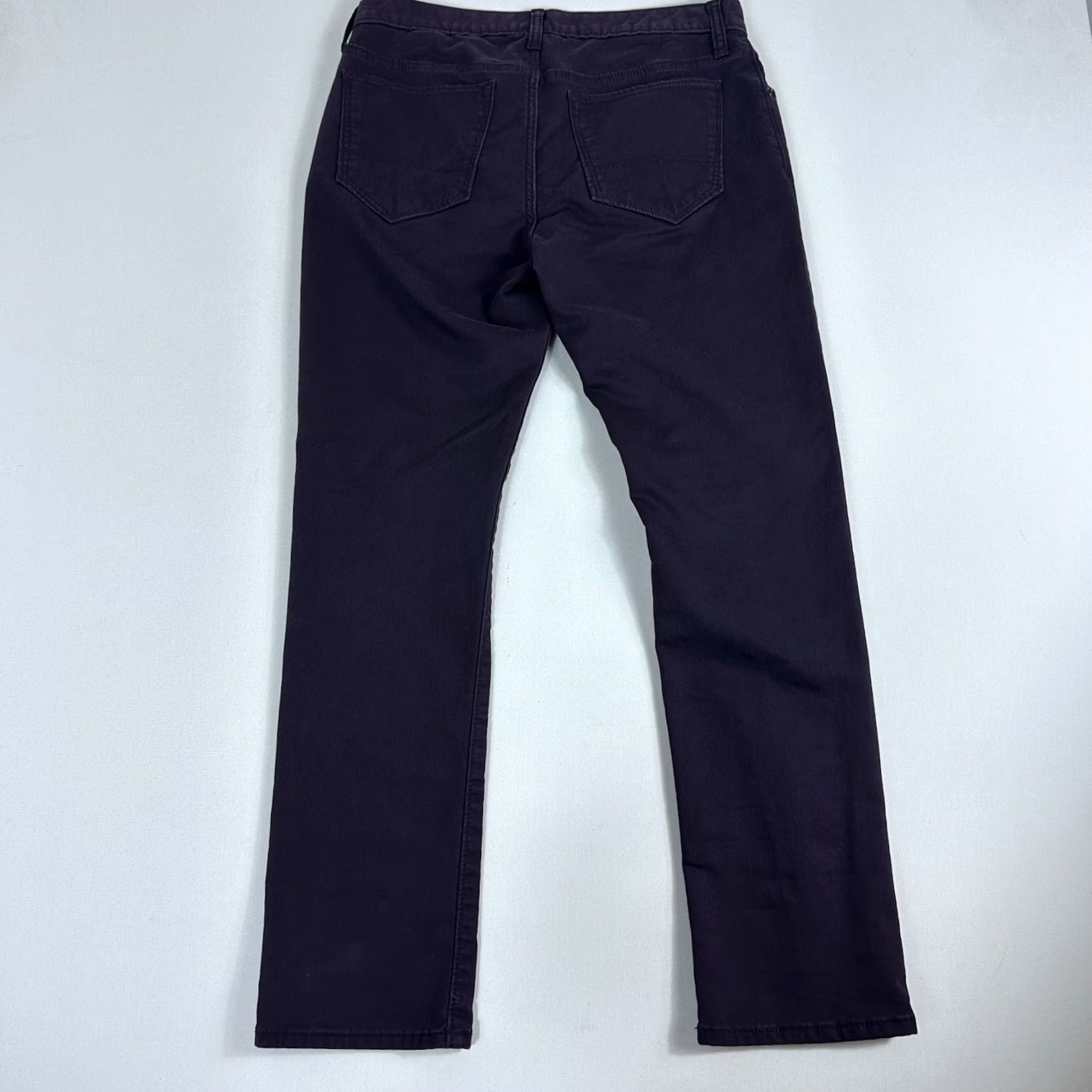 Banana Republic Banana Republic Travel Pants Mens 31x30 Purple Stretch Slim Fit Preppy Traveler Shirt? Size US 31 - 2 Thumbnail