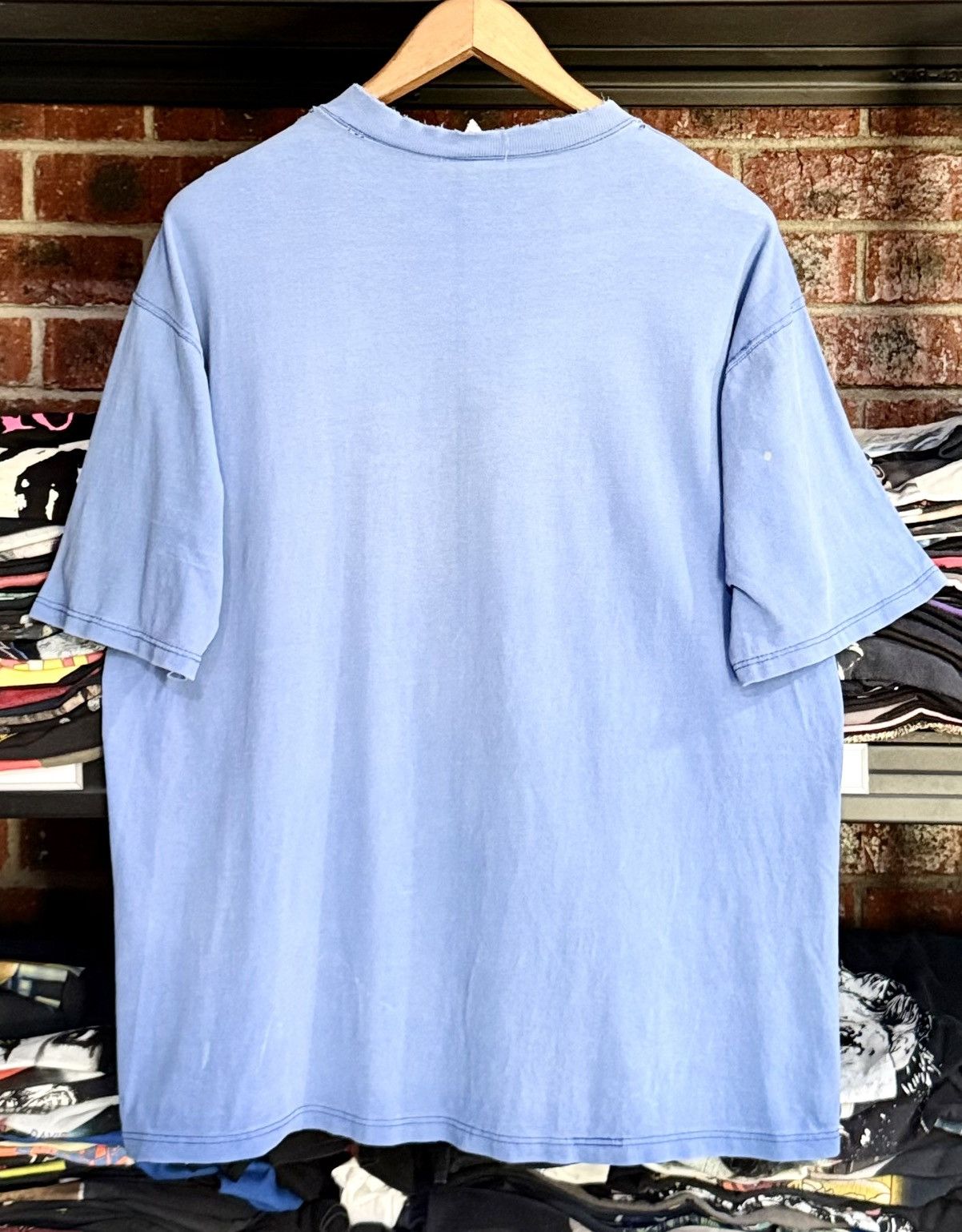 Girl Skateboards Thrashed Vintage 90s PIMP HARDLINE LOVIN Skateboard Faded T Size US L / EU 52-54 / 3 - 11 Thumbnail