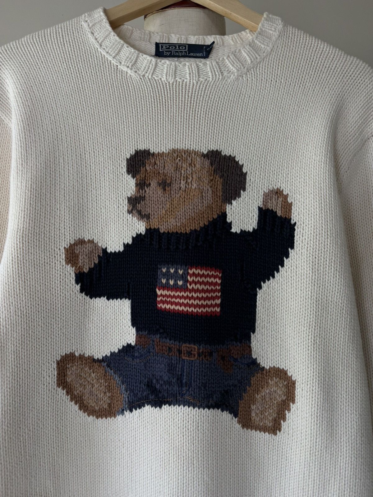 Polo Ralph Lauren VINTAGE 90’s POLO BEAR RALPH LAUREN KNITWEAR Size US S / EU 44-46 / 1 - 3 Thumbnail