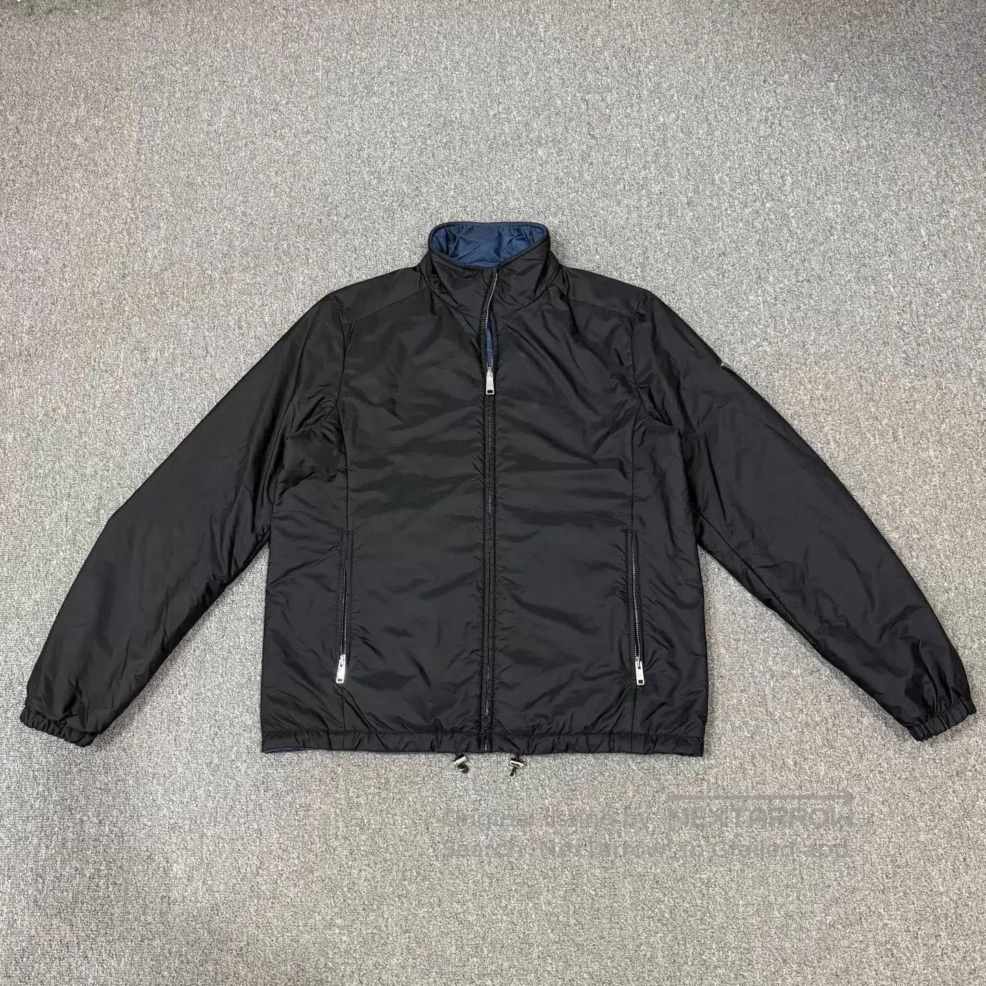 Prada Black Lightweight Zip-Up Jacket. Size US L / EU 52-54 / 3 - 1 Thumbnail