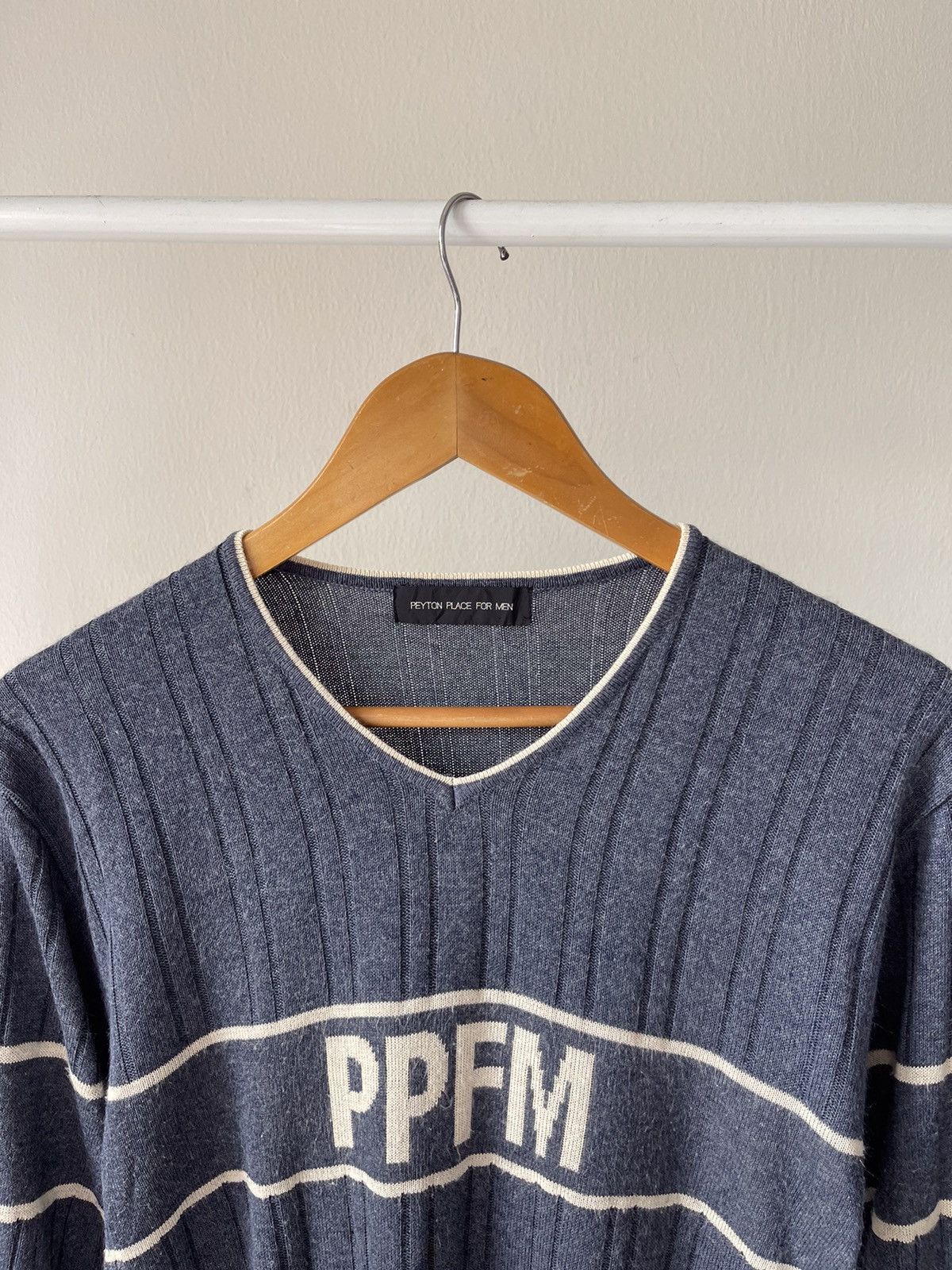 Hysteric Glamour 90s PPFM Cnter Logo Knitwear A2 Size US S / EU 44-46 / 1 - 4 Thumbnail