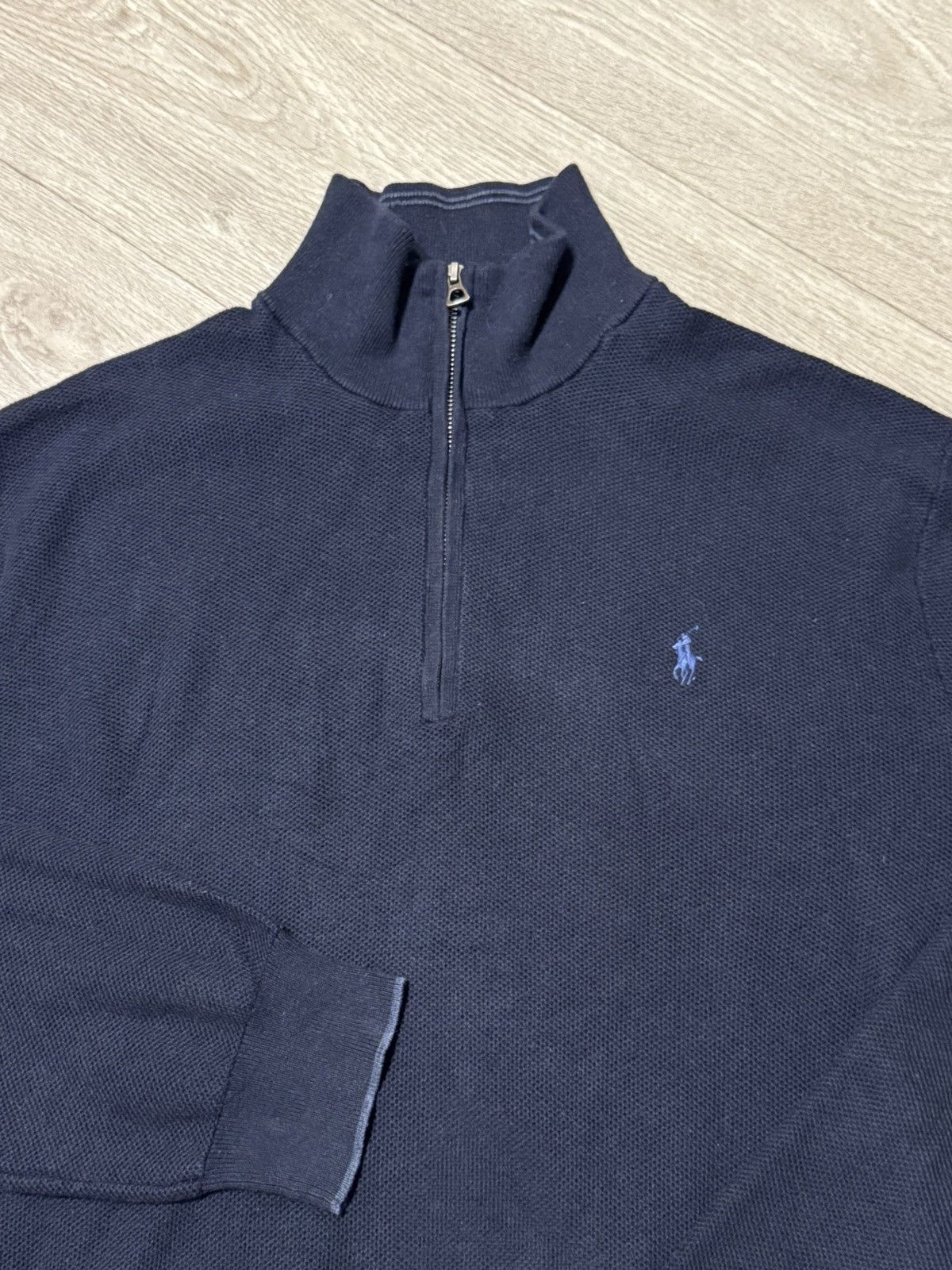 Polo Ralph Lauren 🔷Polo Ralph Lauren 1/4 Zip Knitted Old Money Style🔷 Size US XXL / EU 58 / 5 - 2 Thumbnail