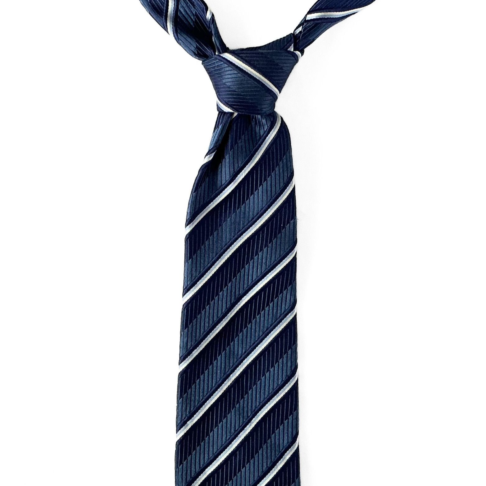 Canali Canali Striped Tie 3.75" Size ONE SIZE - 1 Thumbnail
