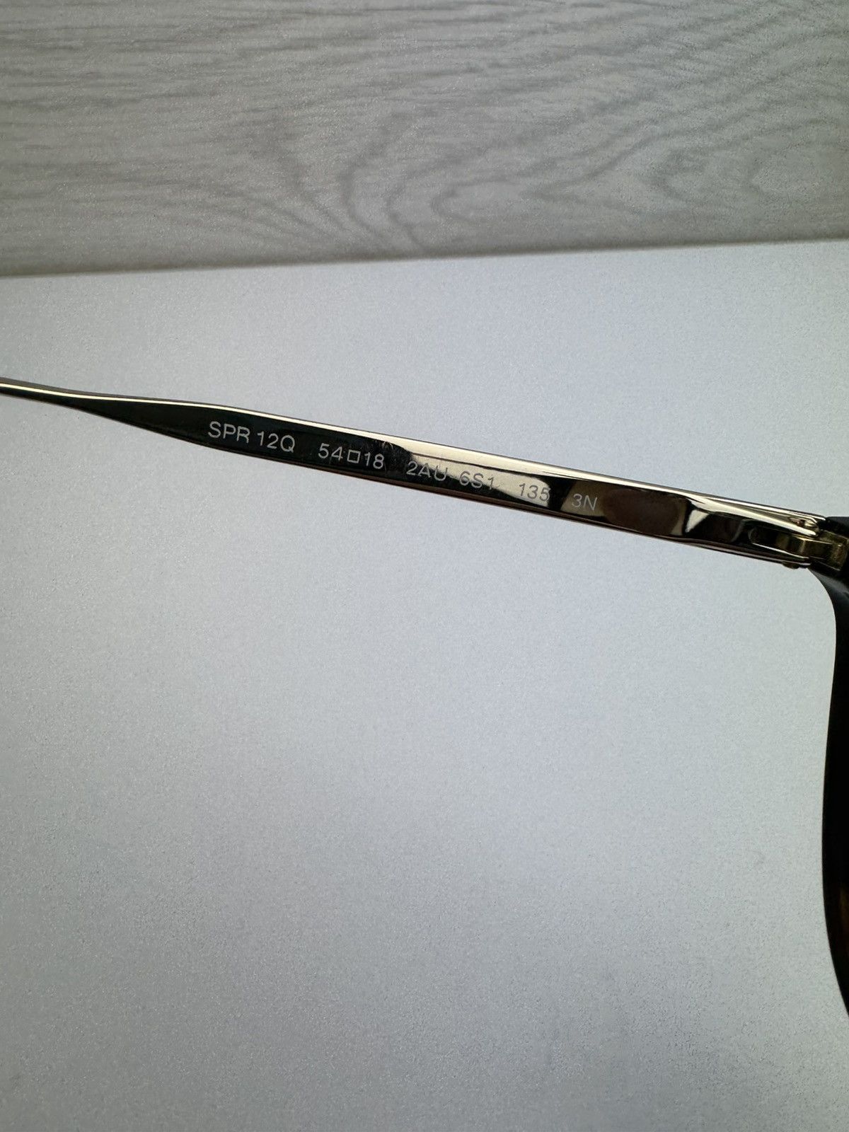 Prada Prada Sunglasses SPR 12Q Tortoiseshell Vintage Size ONE SIZE - 7 Thumbnail