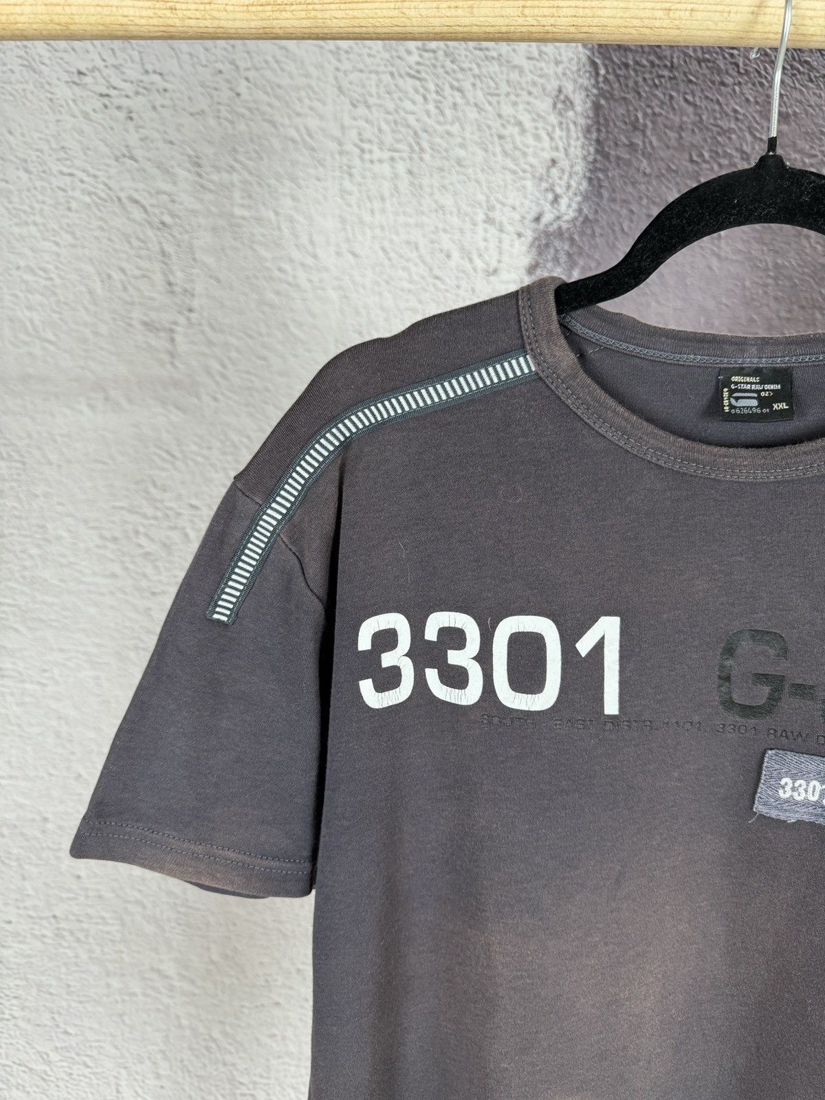 G-Star × Vintage G-Star Raw vintage 90s y2k faded tee shirt Size US L / EU 52-54 / 3 - 3 Thumbnail