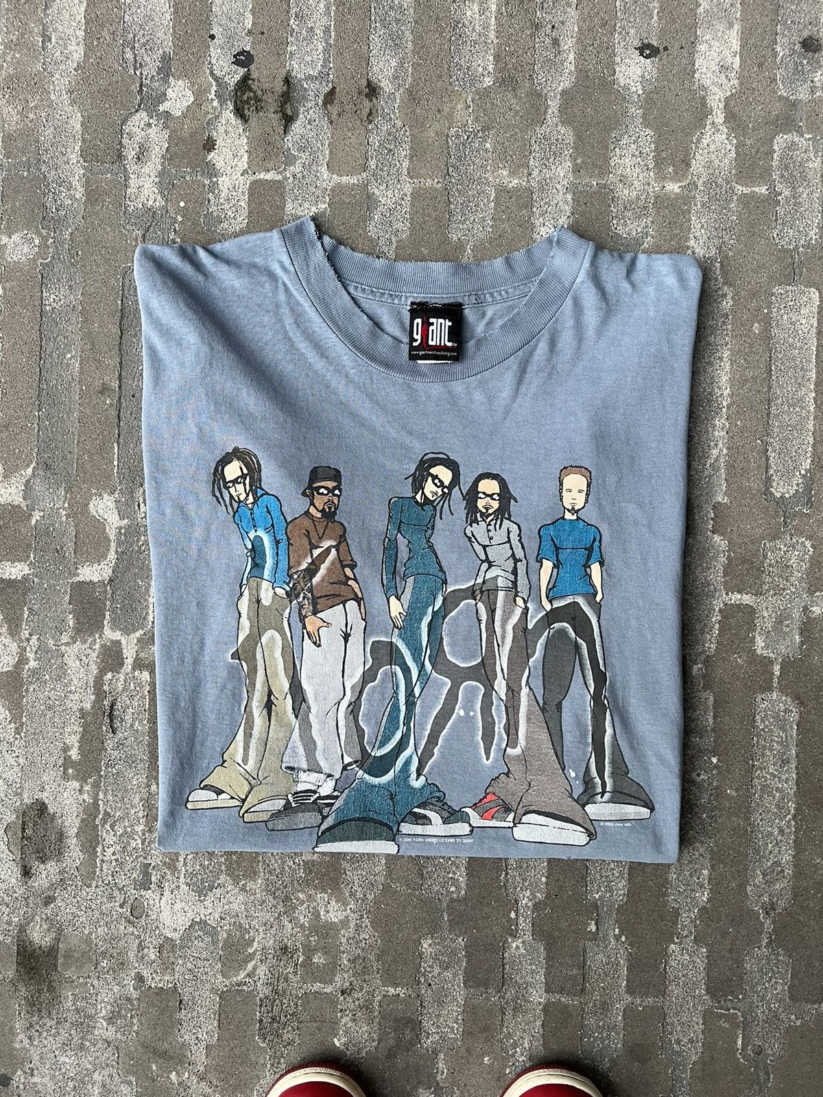 Band Tees × Vintage 2000’s Korn Size US XL / EU 56 / 4 - 1 Thumbnail