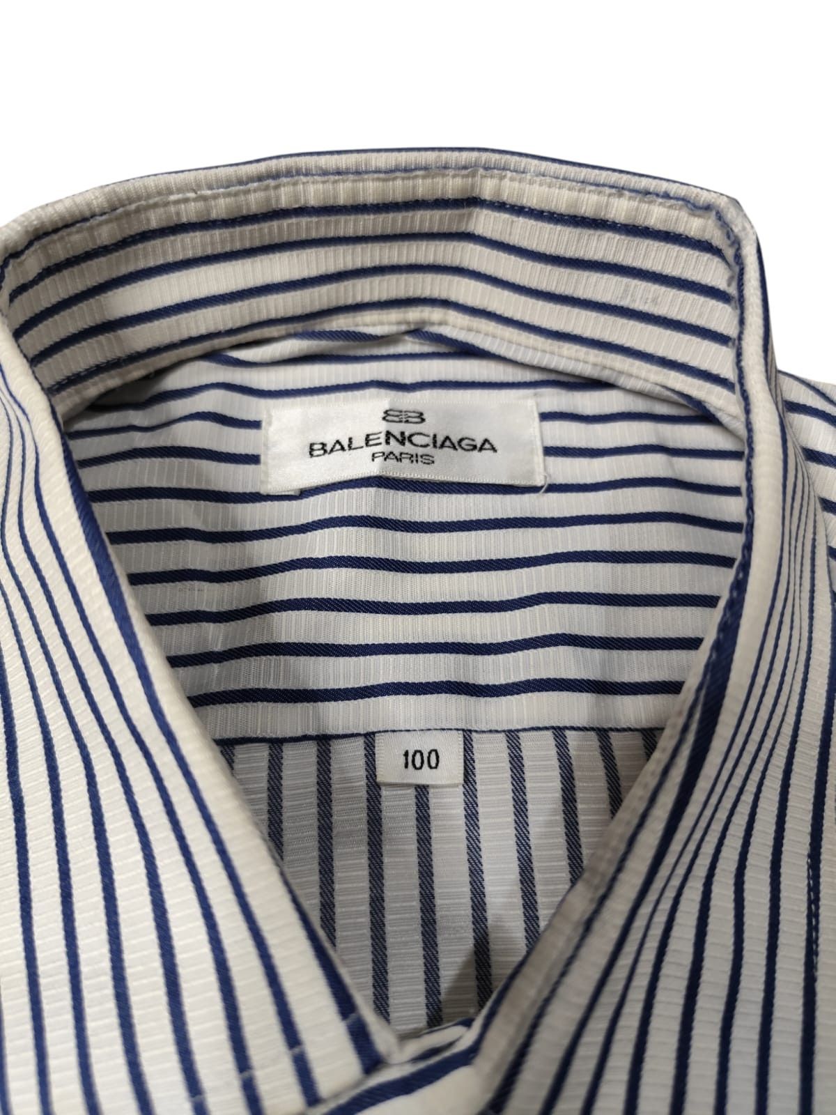 Balenciaga × Vintage Vintage Balenciaga long sleeve shirt Size US L / EU 52-54 / 3 - 9 Thumbnail