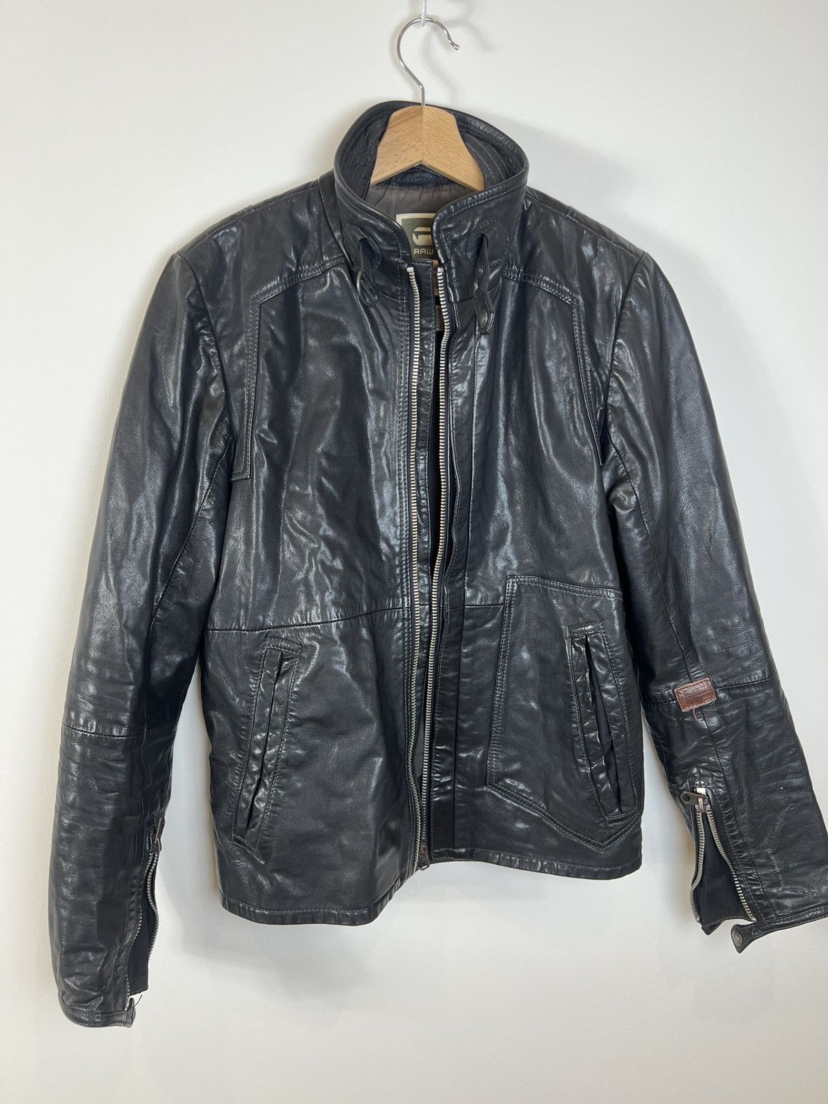 G-Star Leatherjacket G-Star Size US M / EU 48-50 / 2 - 1 Thumbnail