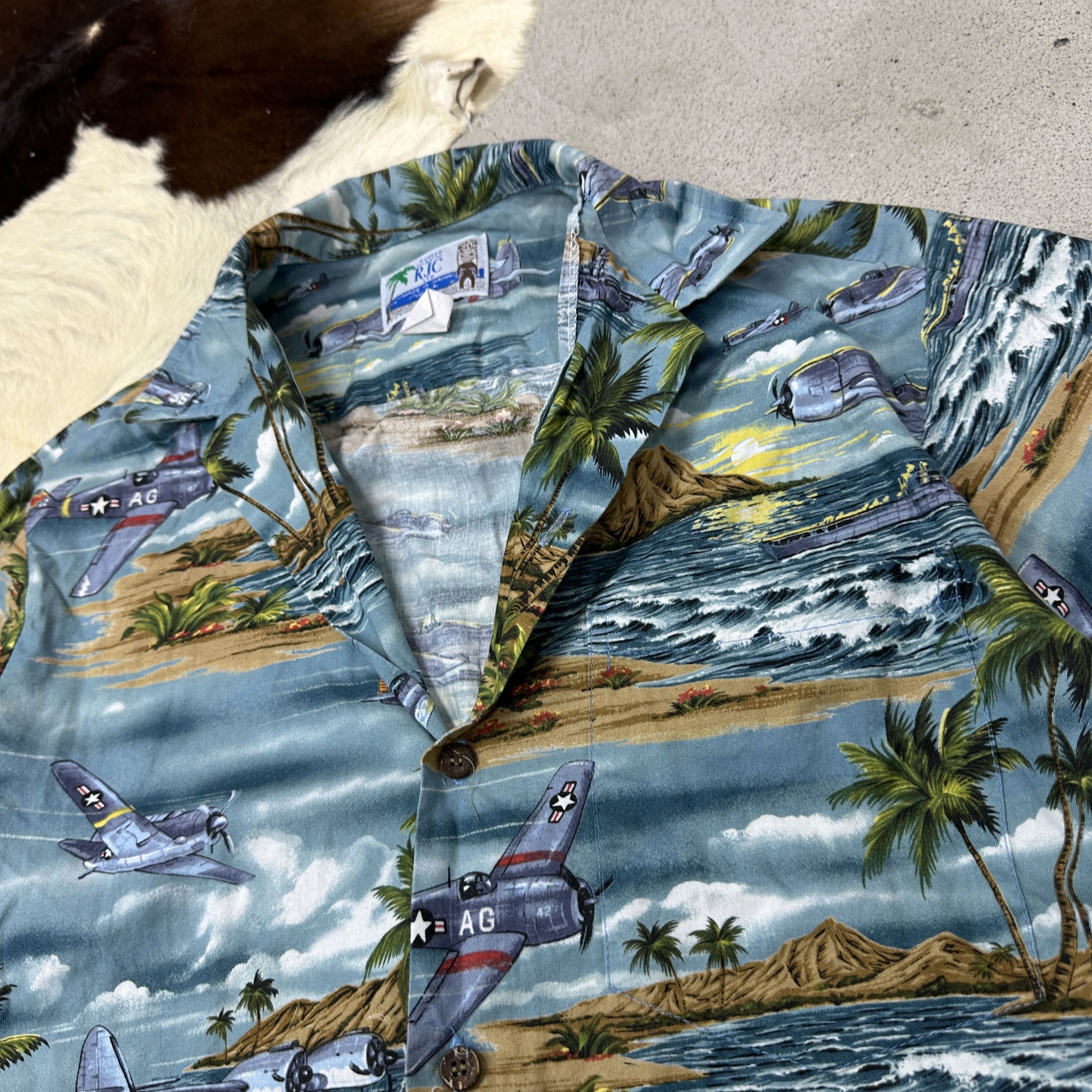 Vintage Vintage Streetwear Old School Printed Hawaiian Shirt Y2K Size US S / EU 44-46 / 1 - 2 Thumbnail