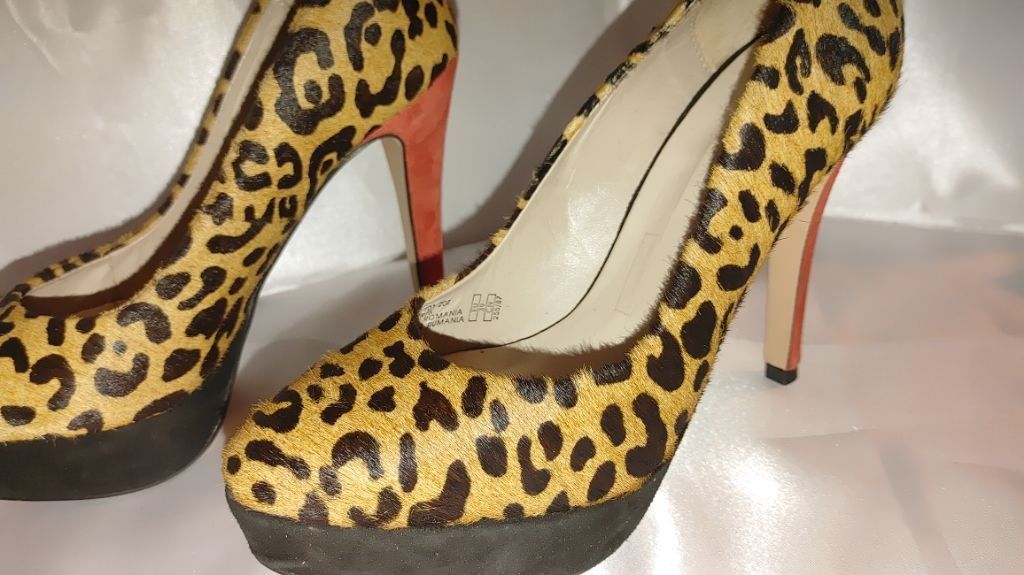 Zara Zara Shoes Leopard Print Platform High Heels Size 39 Size US 8.5 / IT 38.5 - 3 Thumbnail