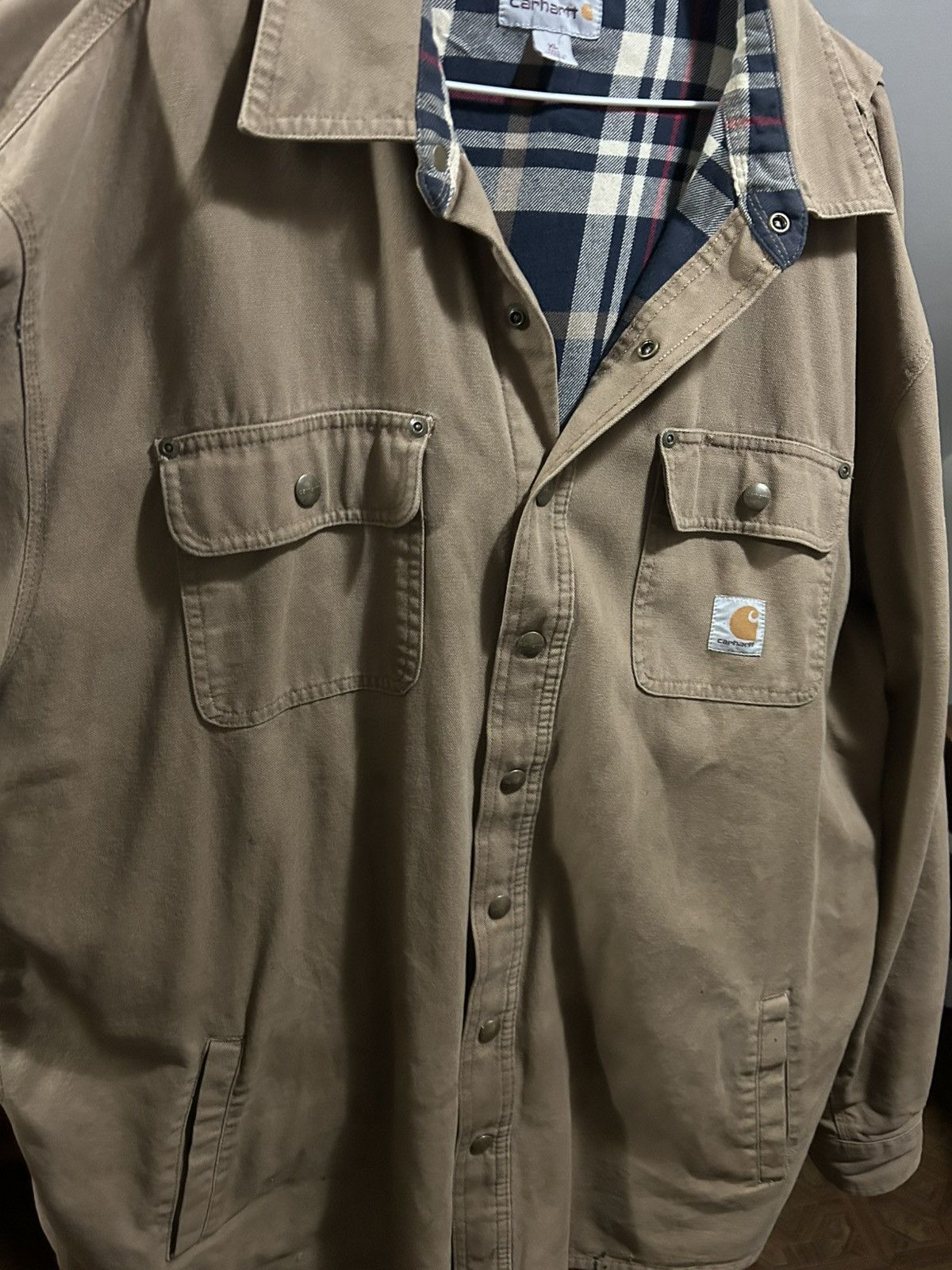 Carhartt Button Up Carhartt Jacket Size US L / EU 52-54 / 3 - 4 Thumbnail