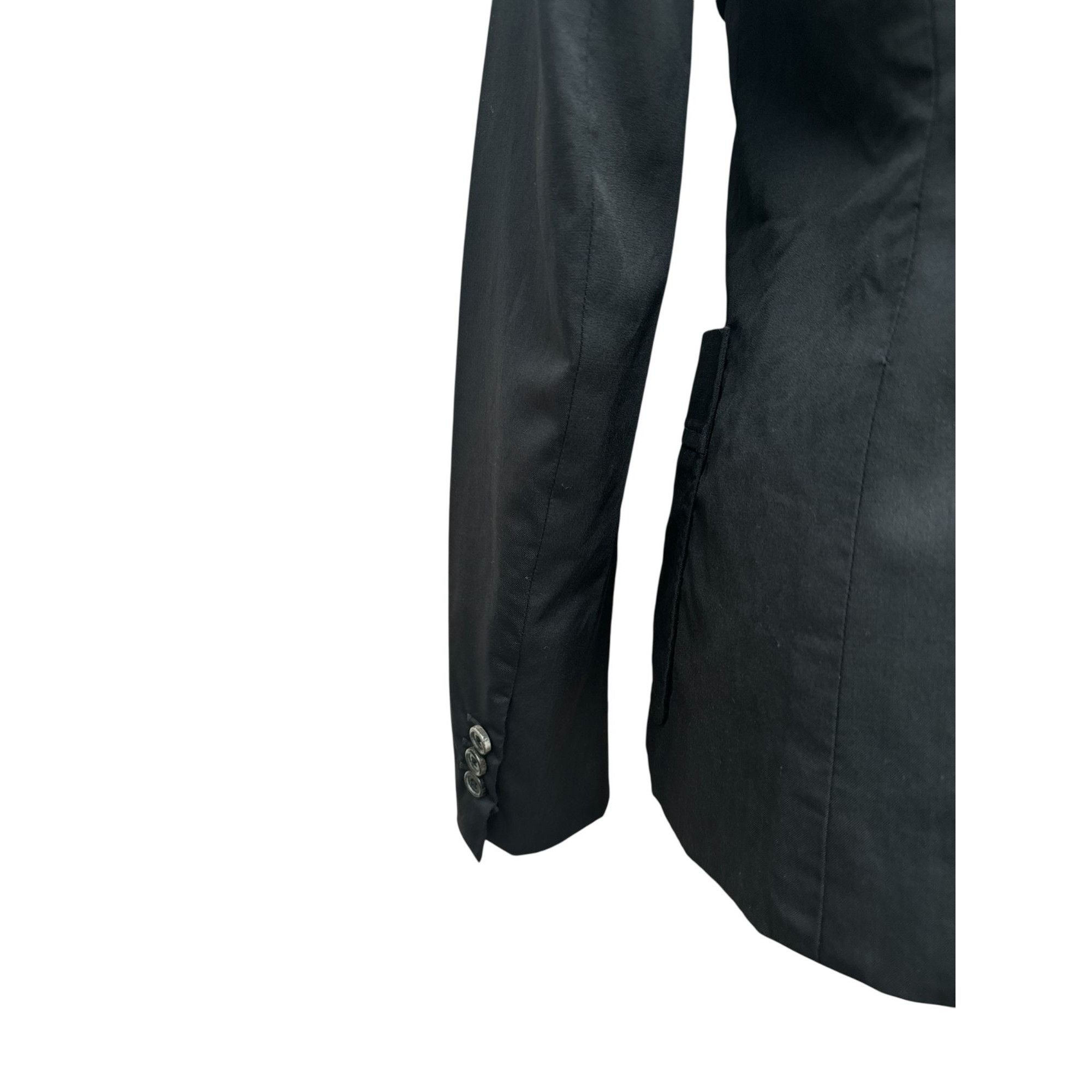 Yves Saint Laurent FW 2007 Black Safari-Inspired Jacket Size S / US 4 / IT 40 - 5 Thumbnail