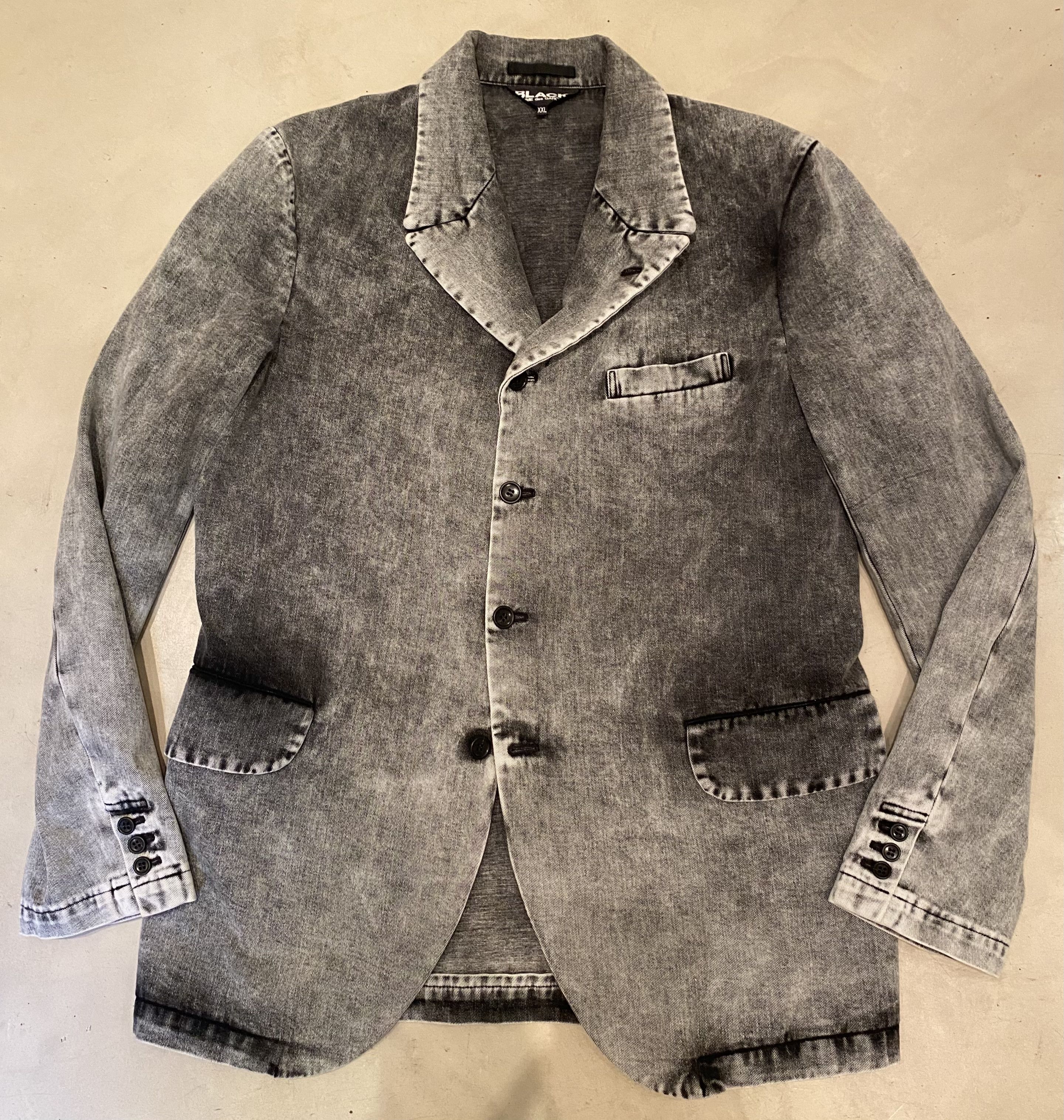 Comme des Garcons × Comme des Garcons Black COMME DES GARCONS BLACK Blazer Size US XXL / EU 58 / 5 - 1 Thumbnail