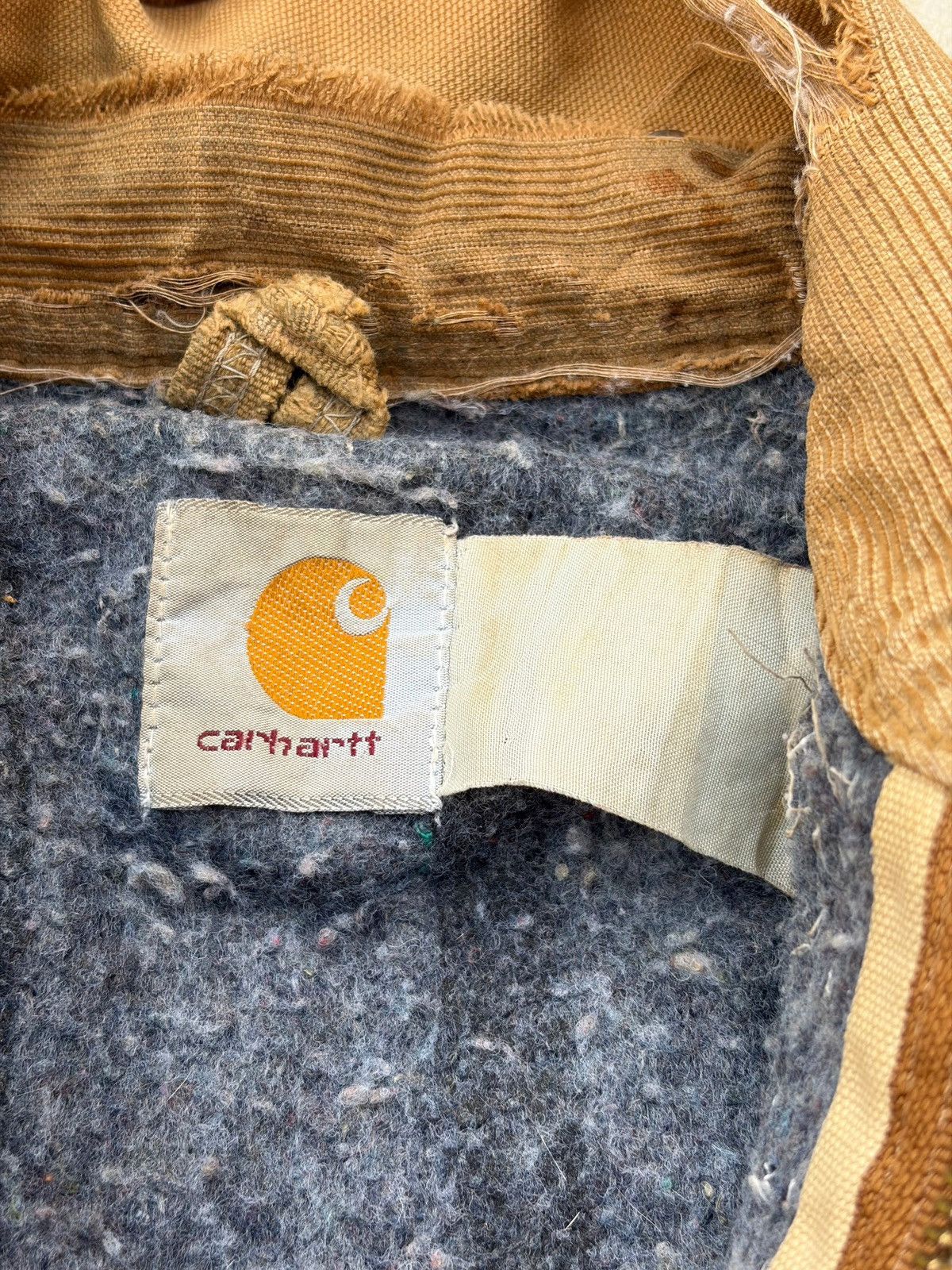 Carhartt Vintage 90s Sunfaded Thrashed Carhartt Detroit Jacket Size US M / EU 48-50 / 2 - 4 Thumbnail