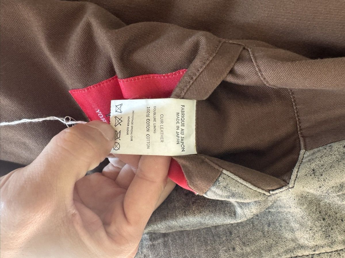 Yohji Yamamoto SUPER RARE YOHJI LAMBSKIN LEATHER JACKEt Size US L / EU 52-54 / 3 - 8 Thumbnail