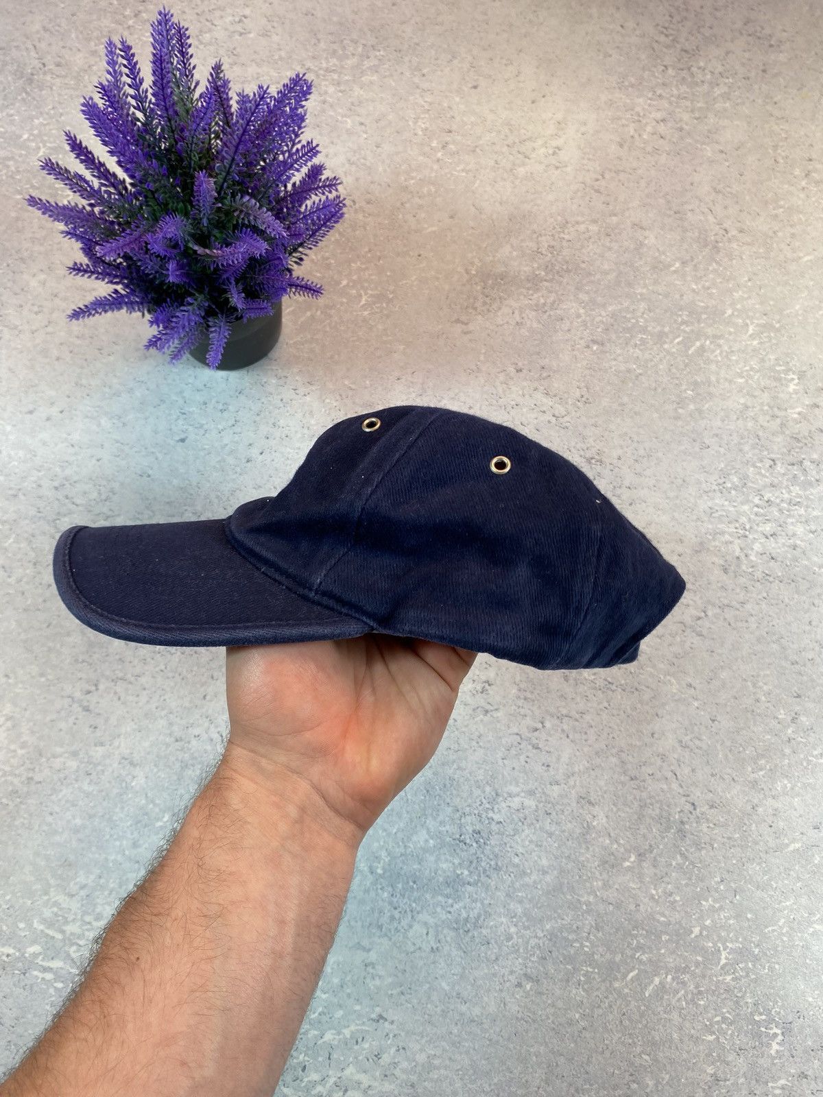 Reebok × Vintage Vintage Reebok Blue Cap With Centre logo Size ONE SIZE - 4 Thumbnail