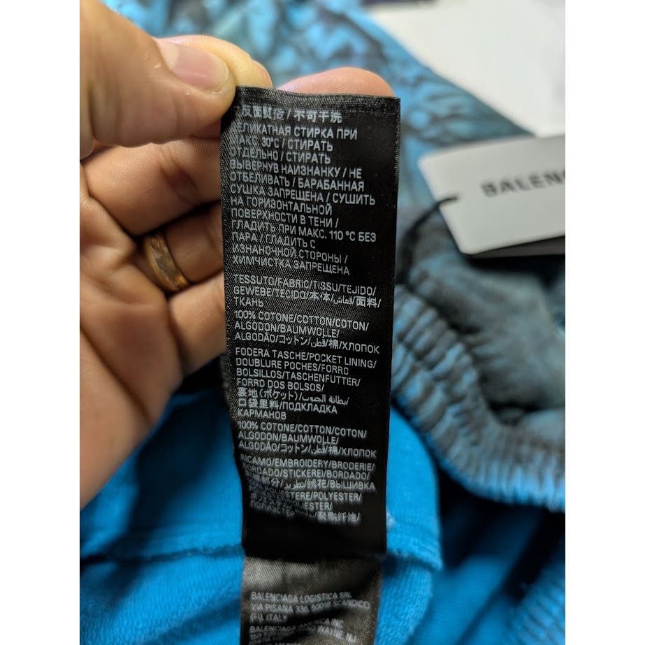 Balenciaga o1rshd1 Joggers & Sweatpants in Multicolor Size US 28 / EU 44 - 20 Thumbnail