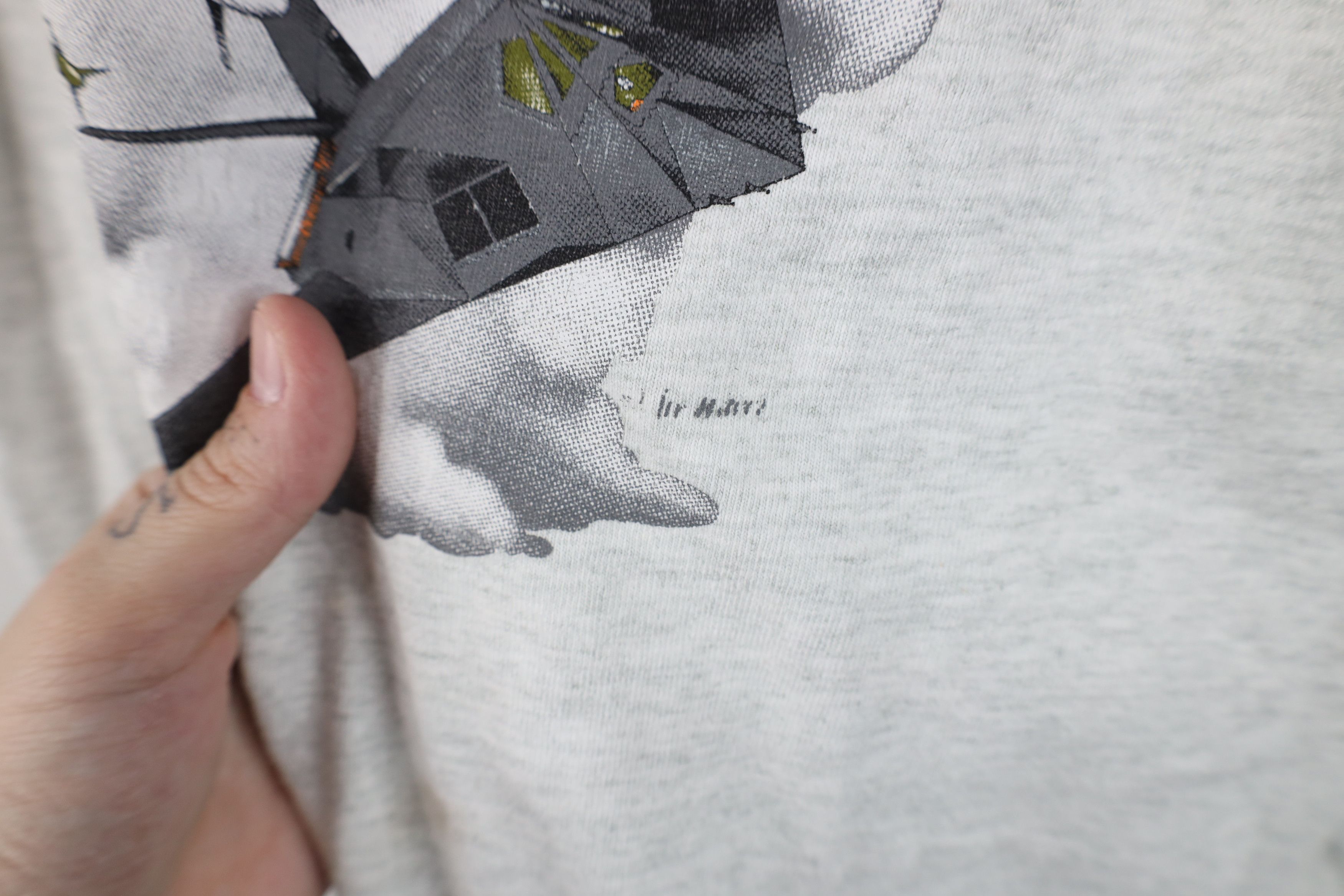 Vintage Vintage 90s United States Air Force Jet Planes T-Shirt Gray Size US XL / EU 56 / 4 - 7 Thumbnail