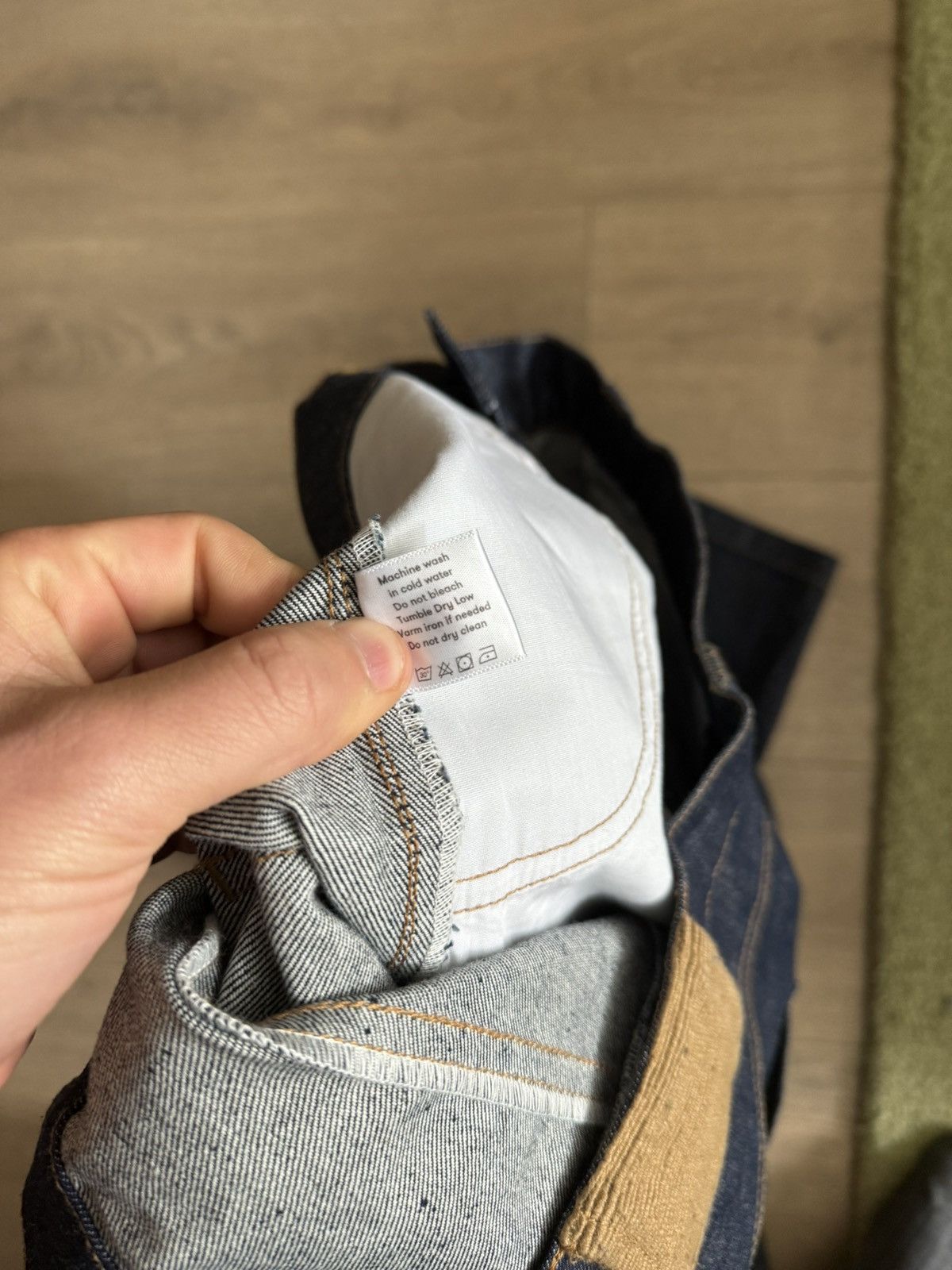 18 East 18 East Rigid Baggy Denim Size US 33 - 10 Thumbnail