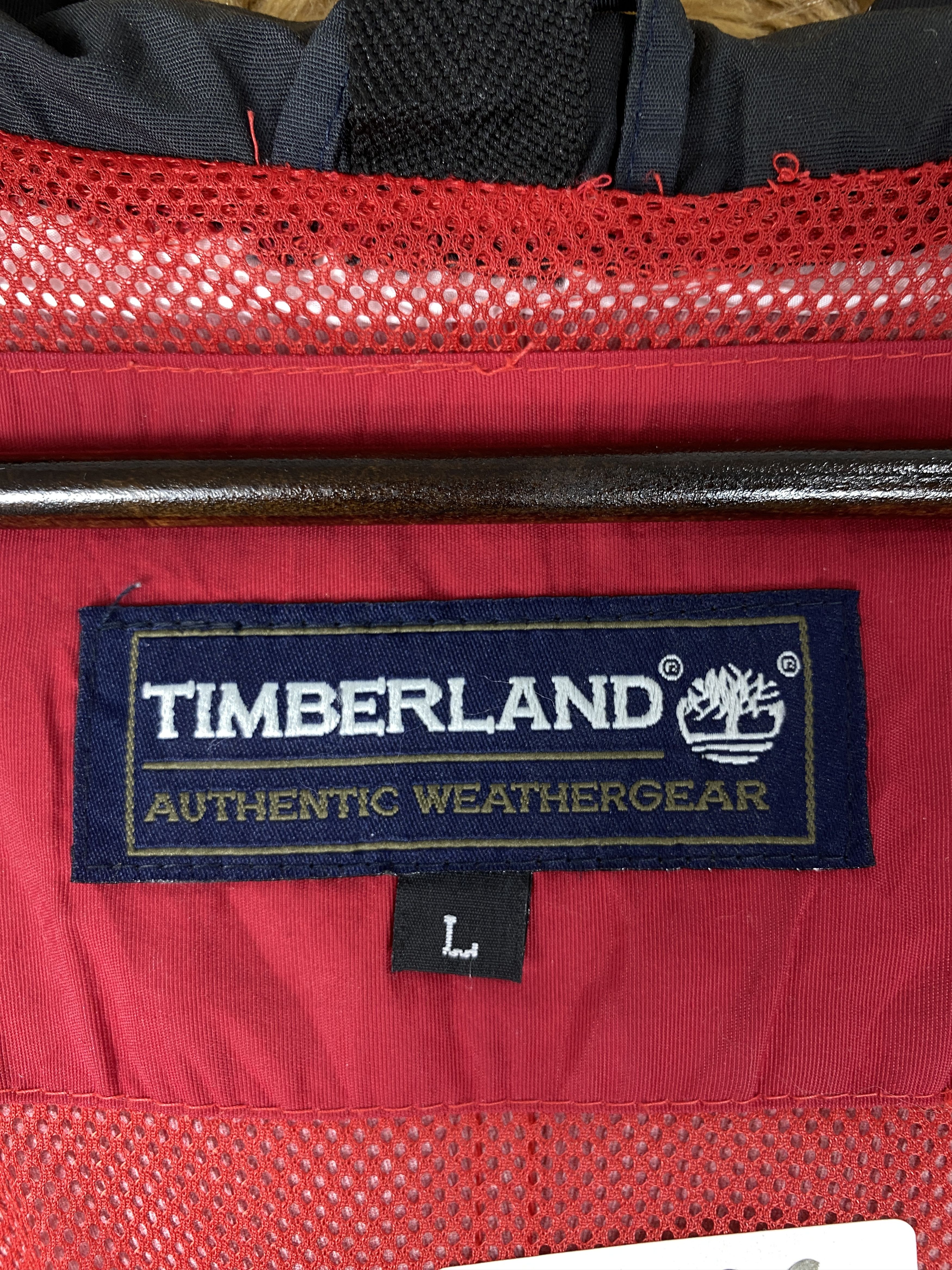 Timberland Vintage Timberland Hoodie Parkas Jacket J1986 Size US L / EU 52-54 / 3 - 14 Thumbnail