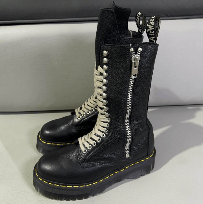Rick Owens Rick Owens Hi-Top Sneakers Size US 9 / EU 42 - 2 Thumbnail