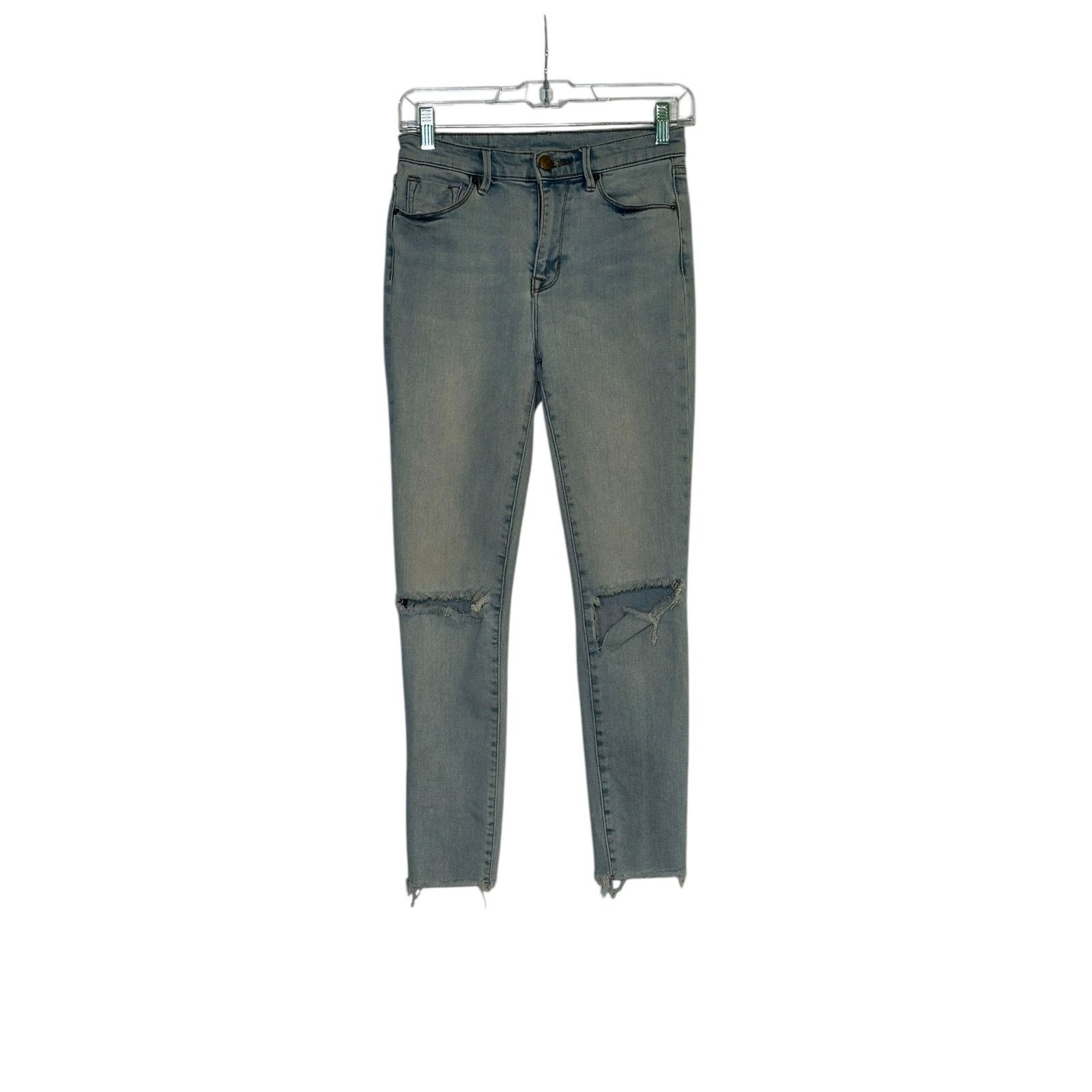 Bdg BDG blue crop twig high rise distressed jeans size 26 - 2 Size 26" / US 2 / IT 38 - 10 Thumbnail