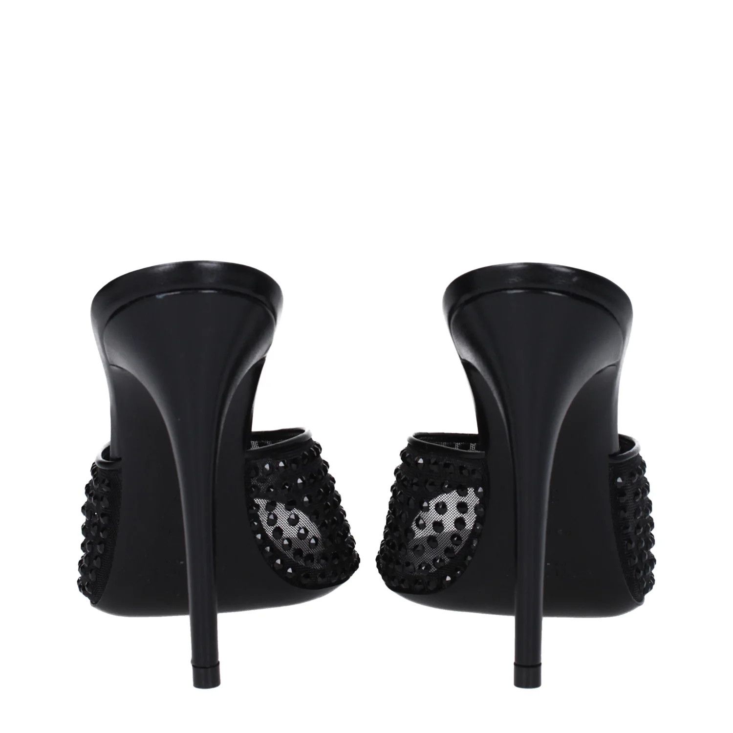 Saint Laurent Paris ob1o1e1224 Fabric Sandals in Black Size US 10 / IT 40 - 5 Thumbnail