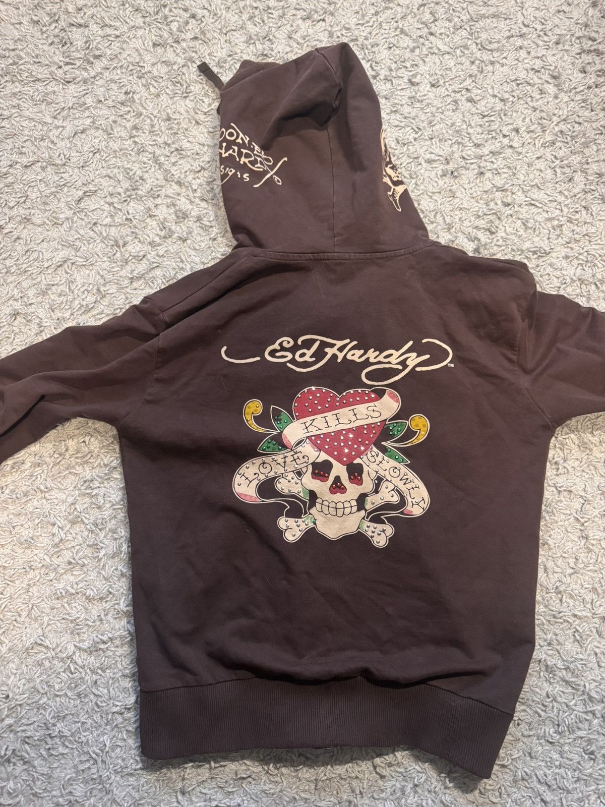 Ed Hardy Ed Hardy zip up hoodie Size XL / US 12-14 / IT 48-50 - 4 Thumbnail