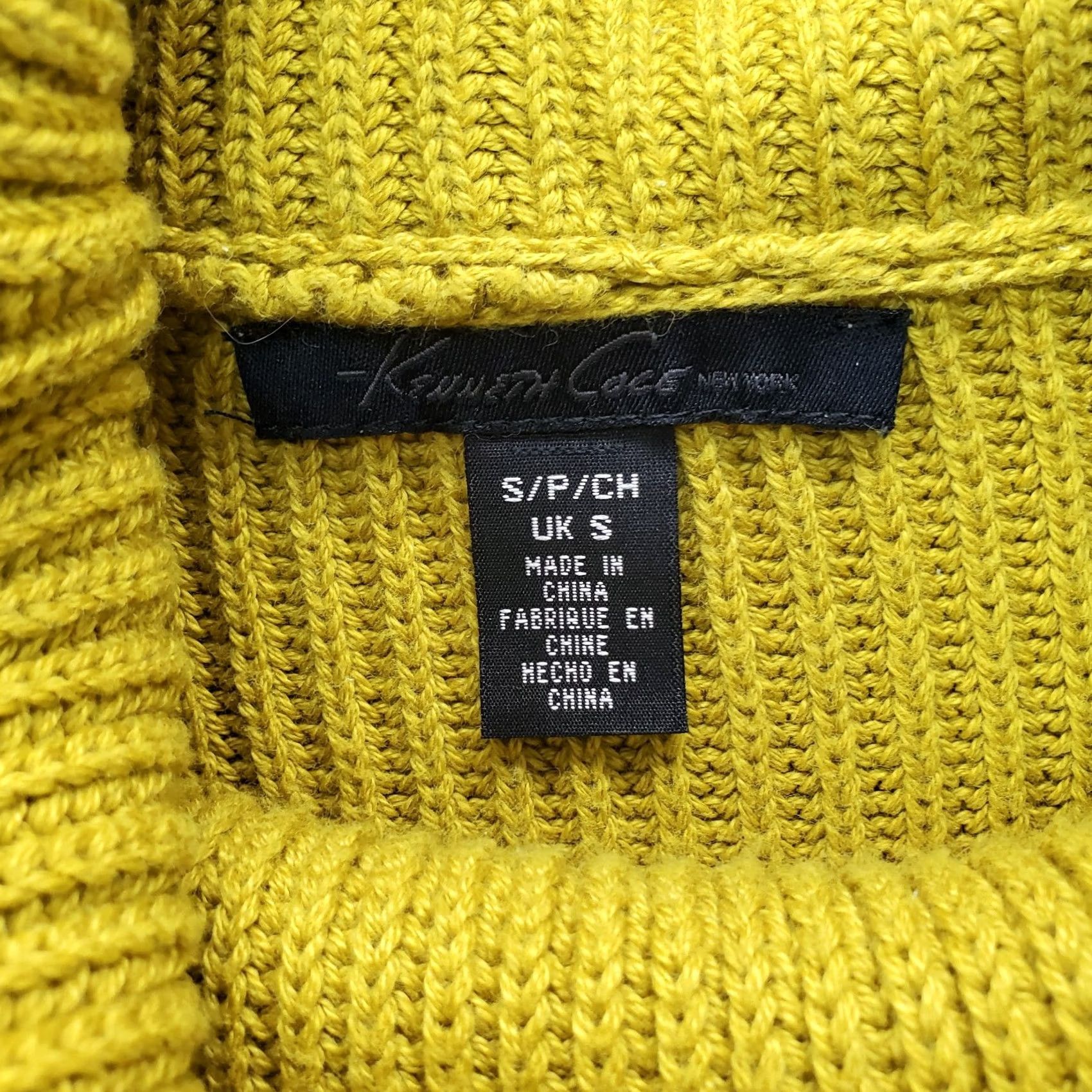 Kenneth Cole Kenneth Cole New York Sweater Womens Small Green Sleeveless Cowl Neck Pullover Size S / US 4 / IT 40 - 4 Thumbnail