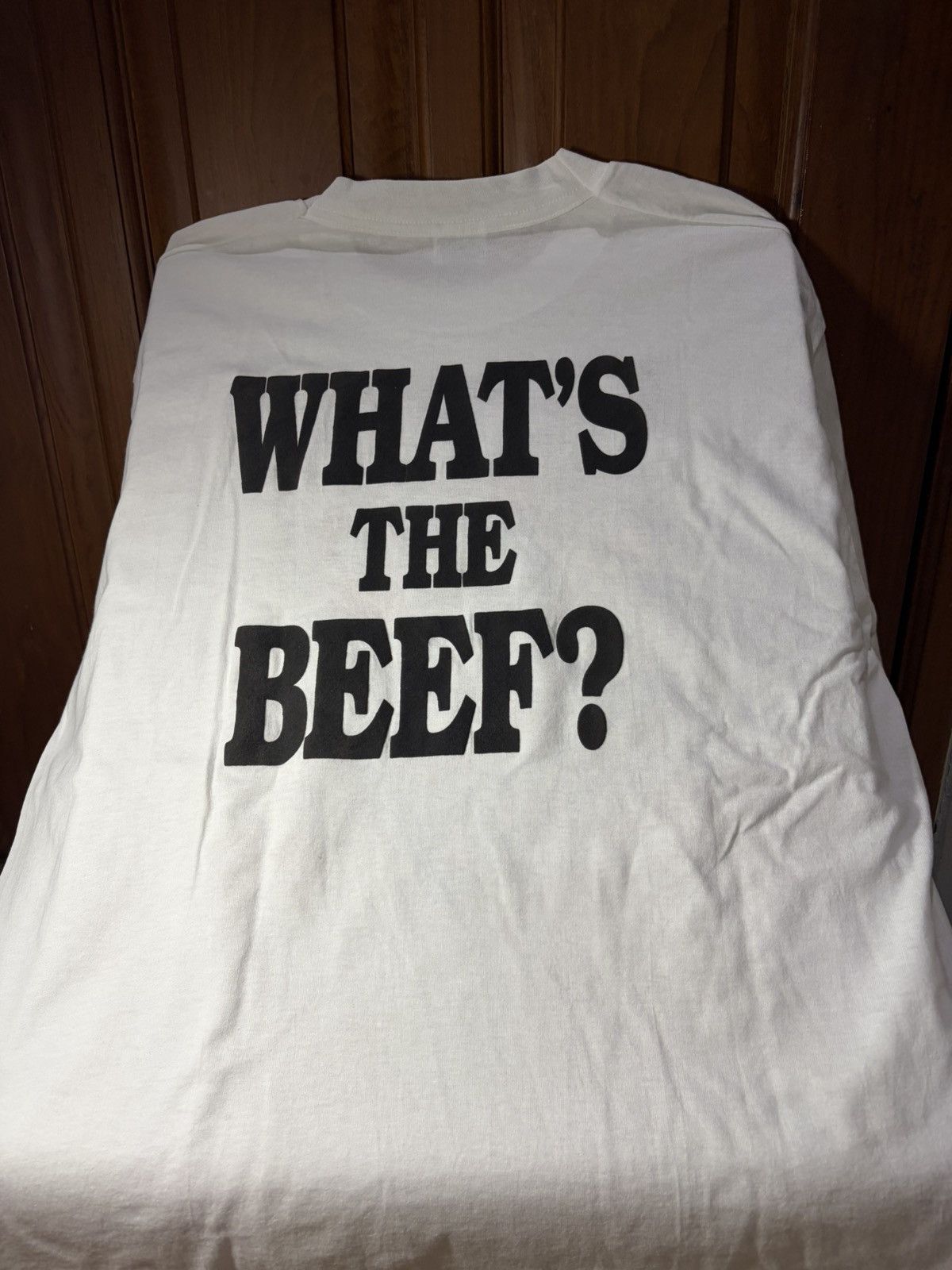 Arts & Science Vintage Oprah vs Beef Producer "What's the beef?" Size US L / EU 52-54 / 3 - 7 Thumbnail