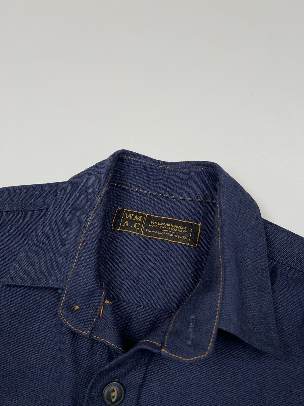 Wrenchmonkees Denim Work Detroit Jacket Motorcycle Bike