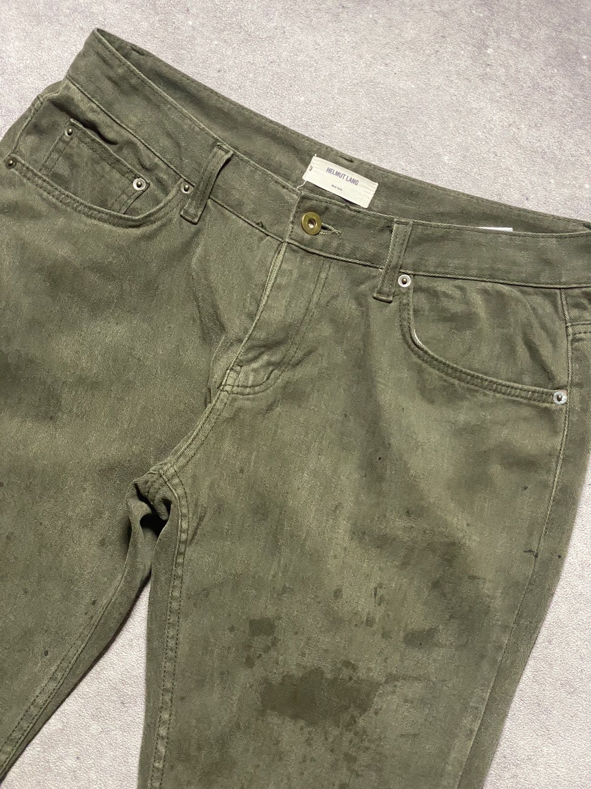 Helmut Lang Helmut Lang Chinos Green Size US 30 / EU 46 - 3 Thumbnail