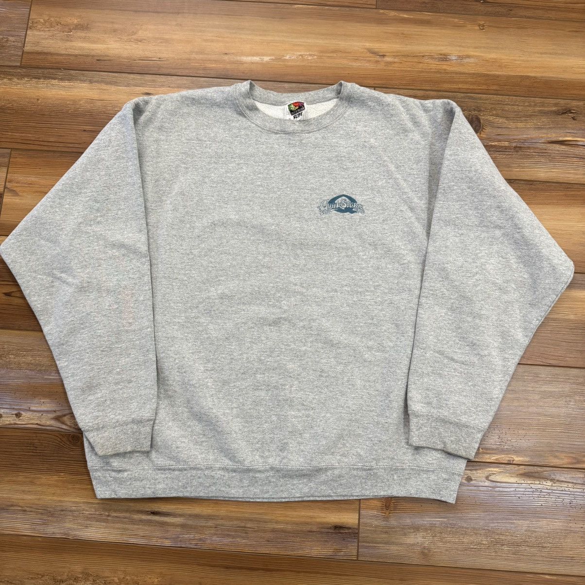 Other Vintage Quietstorm Surf Grey 90s Quicksilver Style Crewneck Size US L / EU 52-54 / 3 - 2 Thumbnail